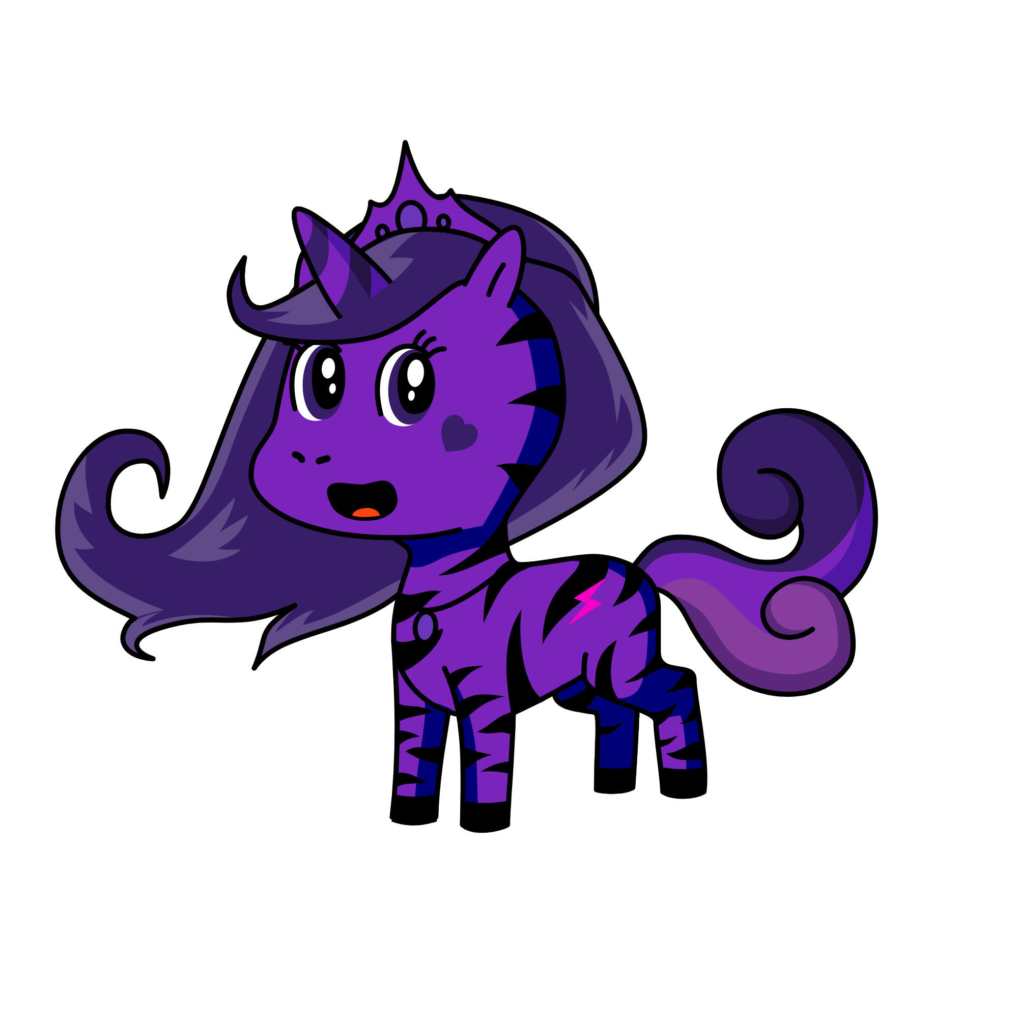 Nightie-corn, the unicorn