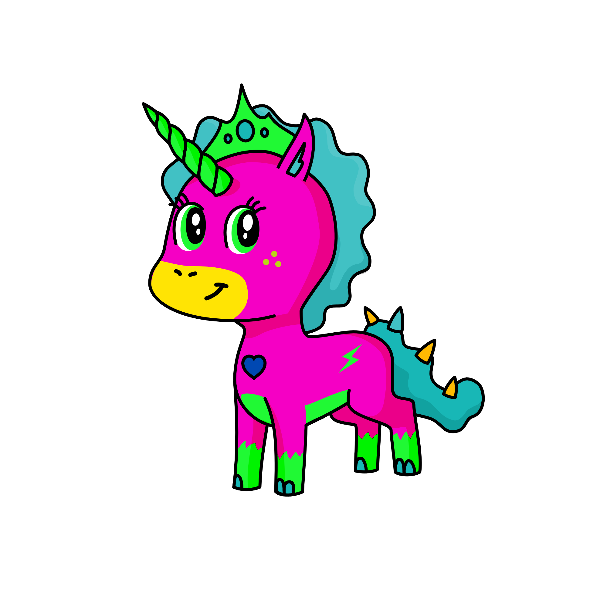 sunny, the unicorn