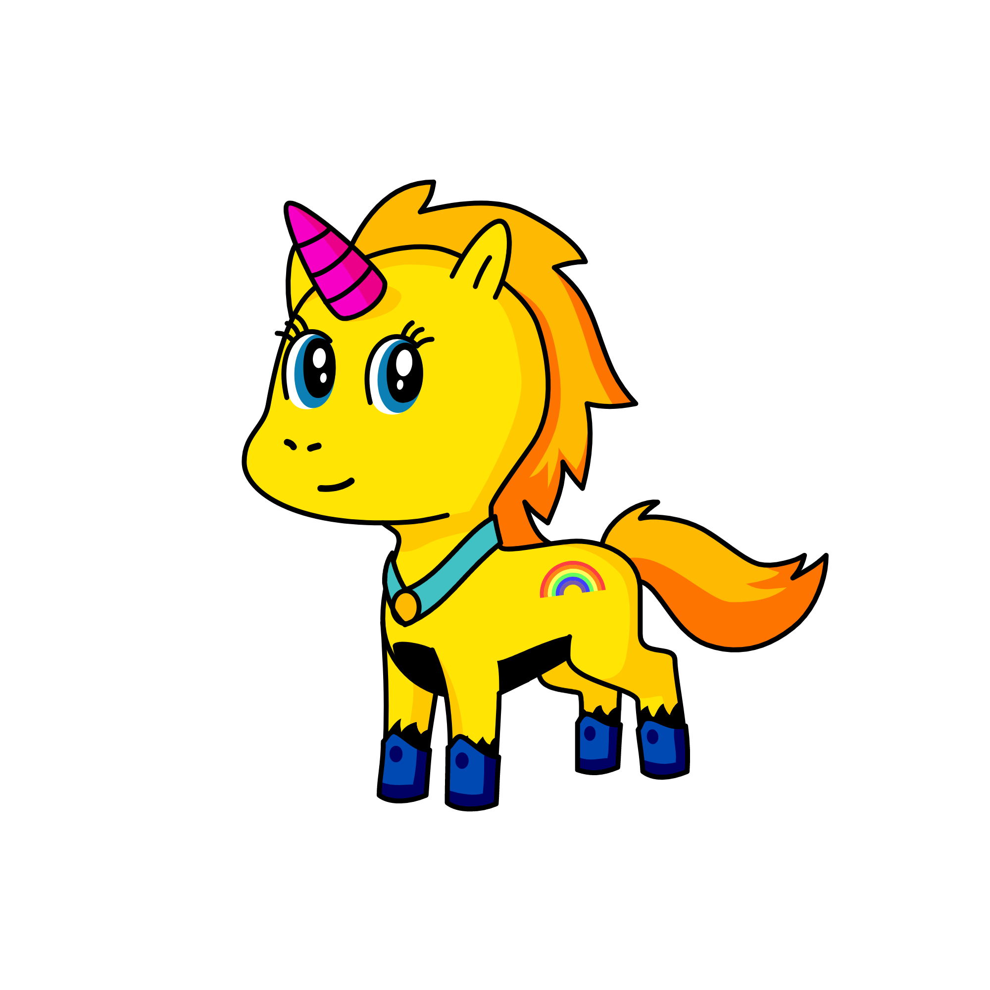 The Fun Unicorn, the unicorn