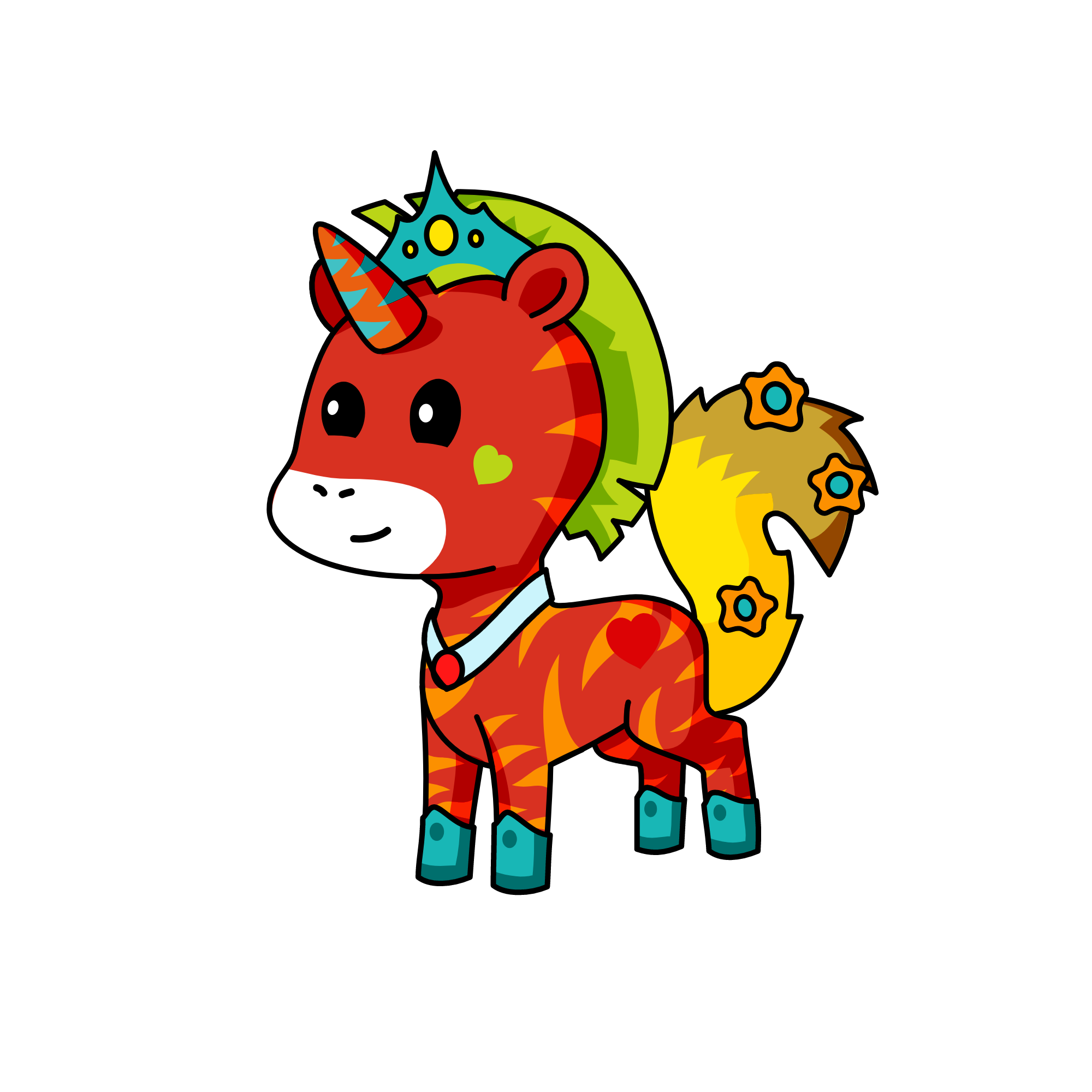 XCDFSGFRTTHYTH, the unicorn