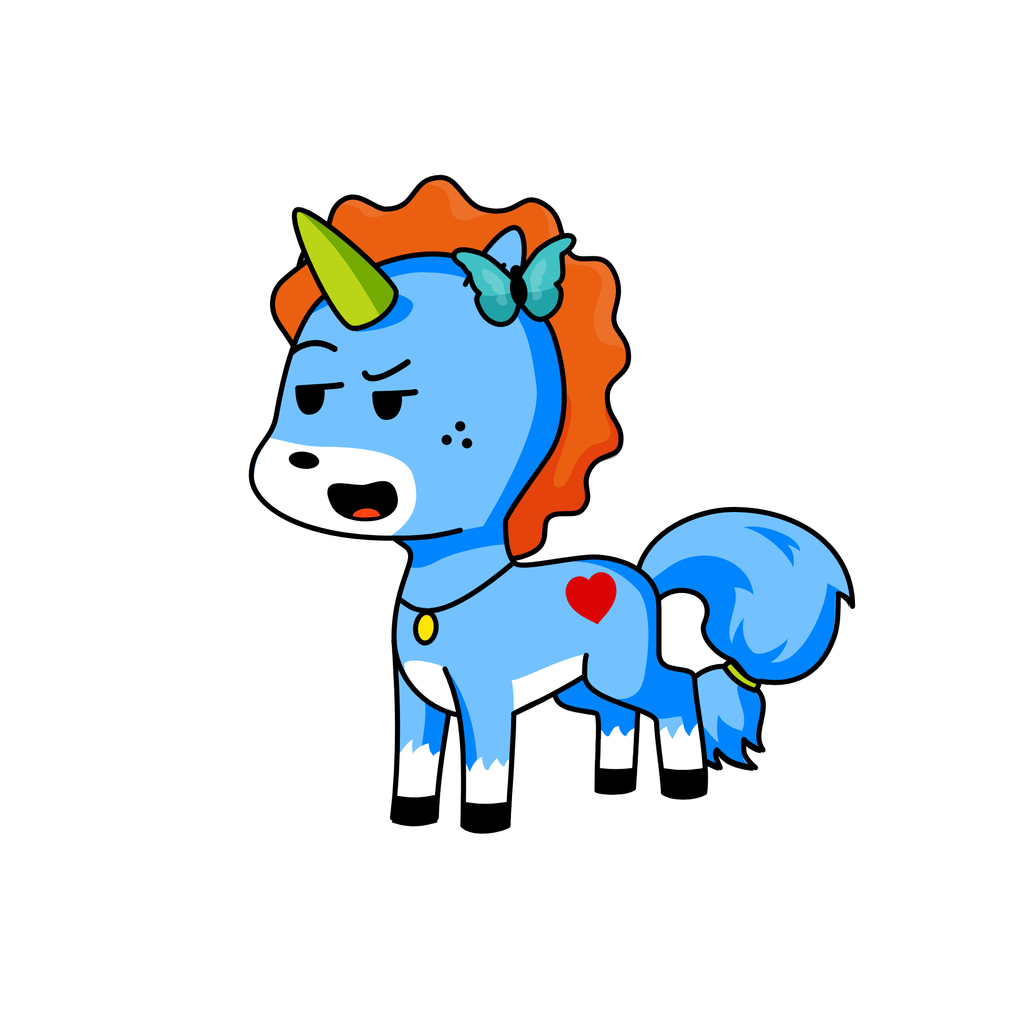   VFGHGTYUYTU67, the unicorn