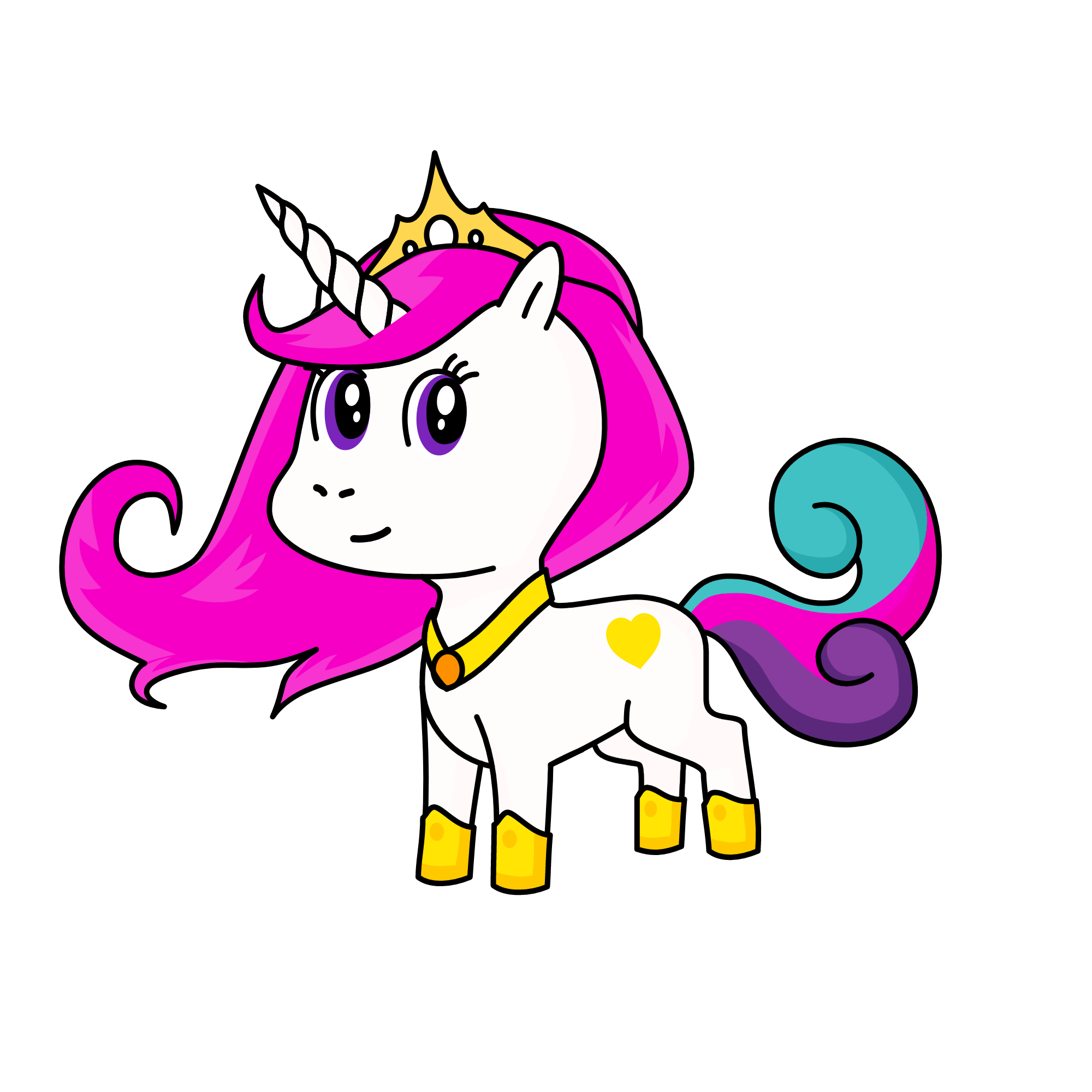 prinses selestia, the unicorn