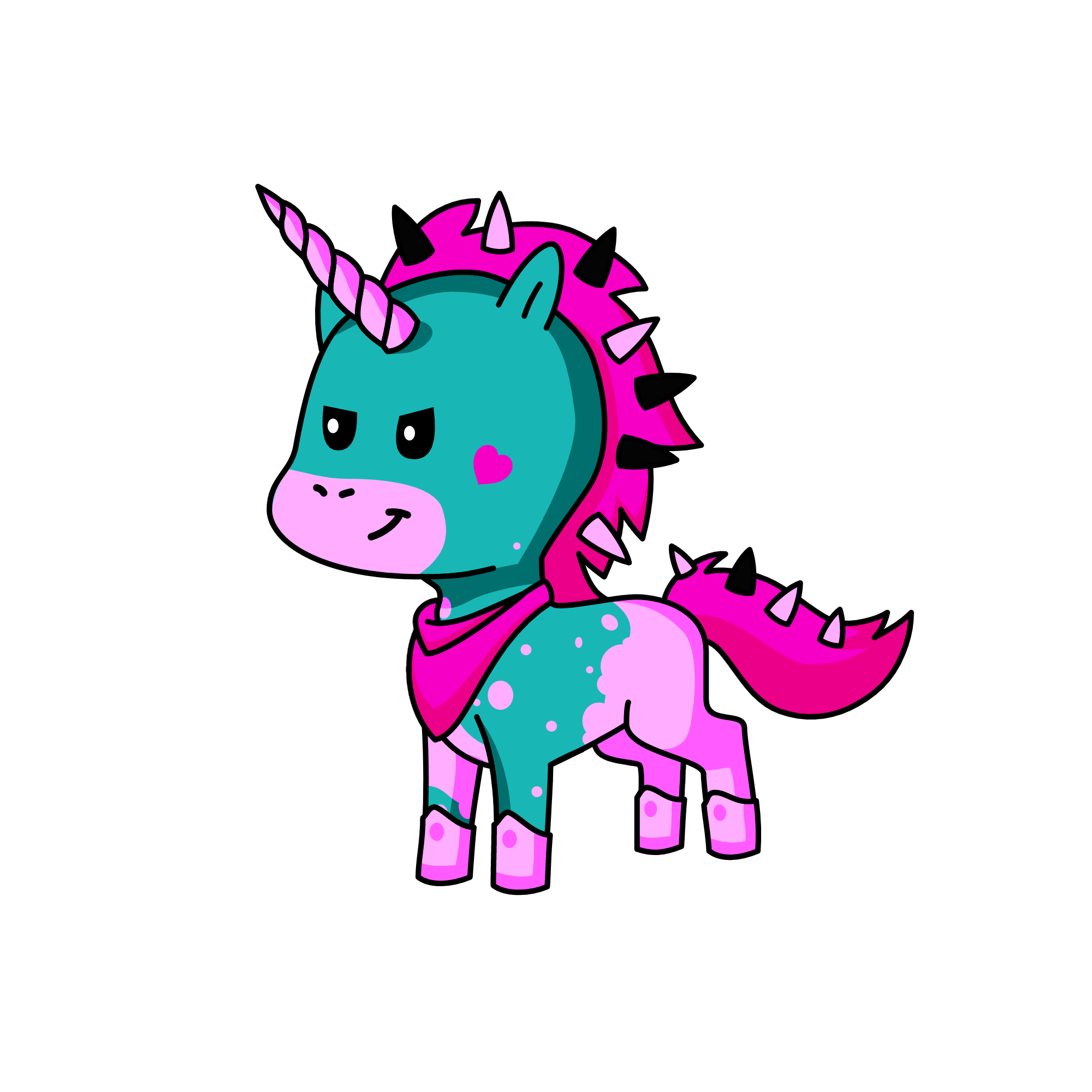blah, the unicorn