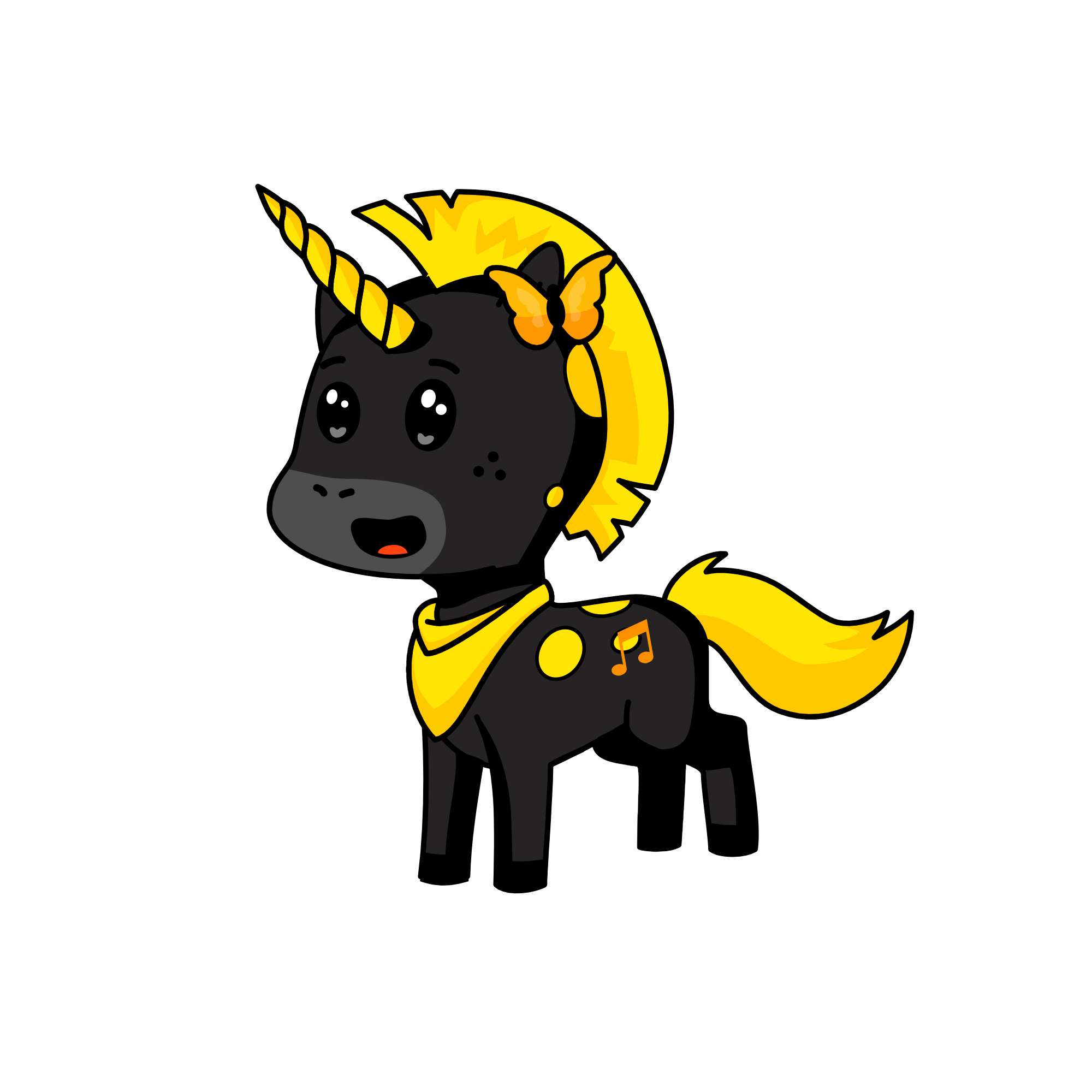 Yello, the unicorn
