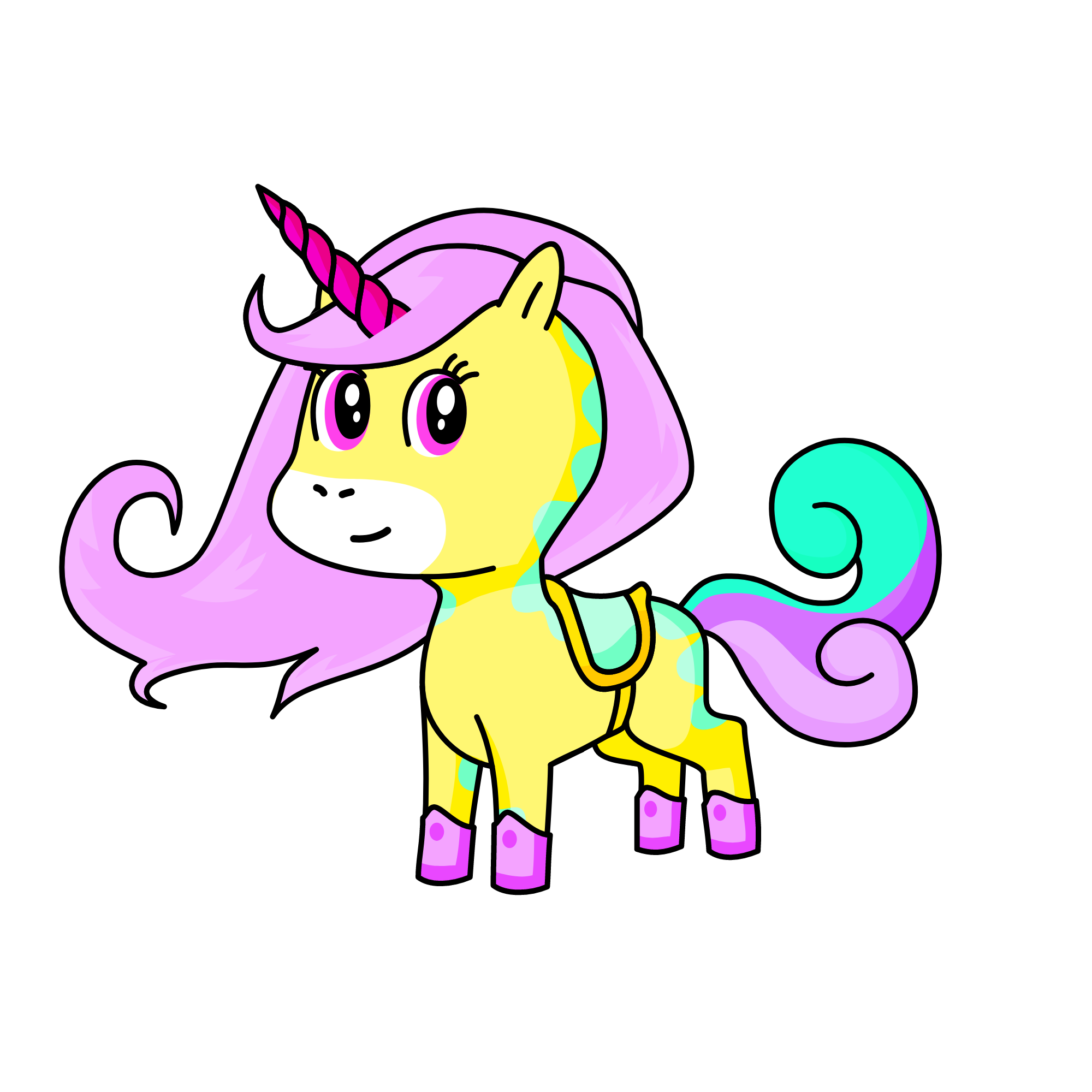Rosean, the unicorn