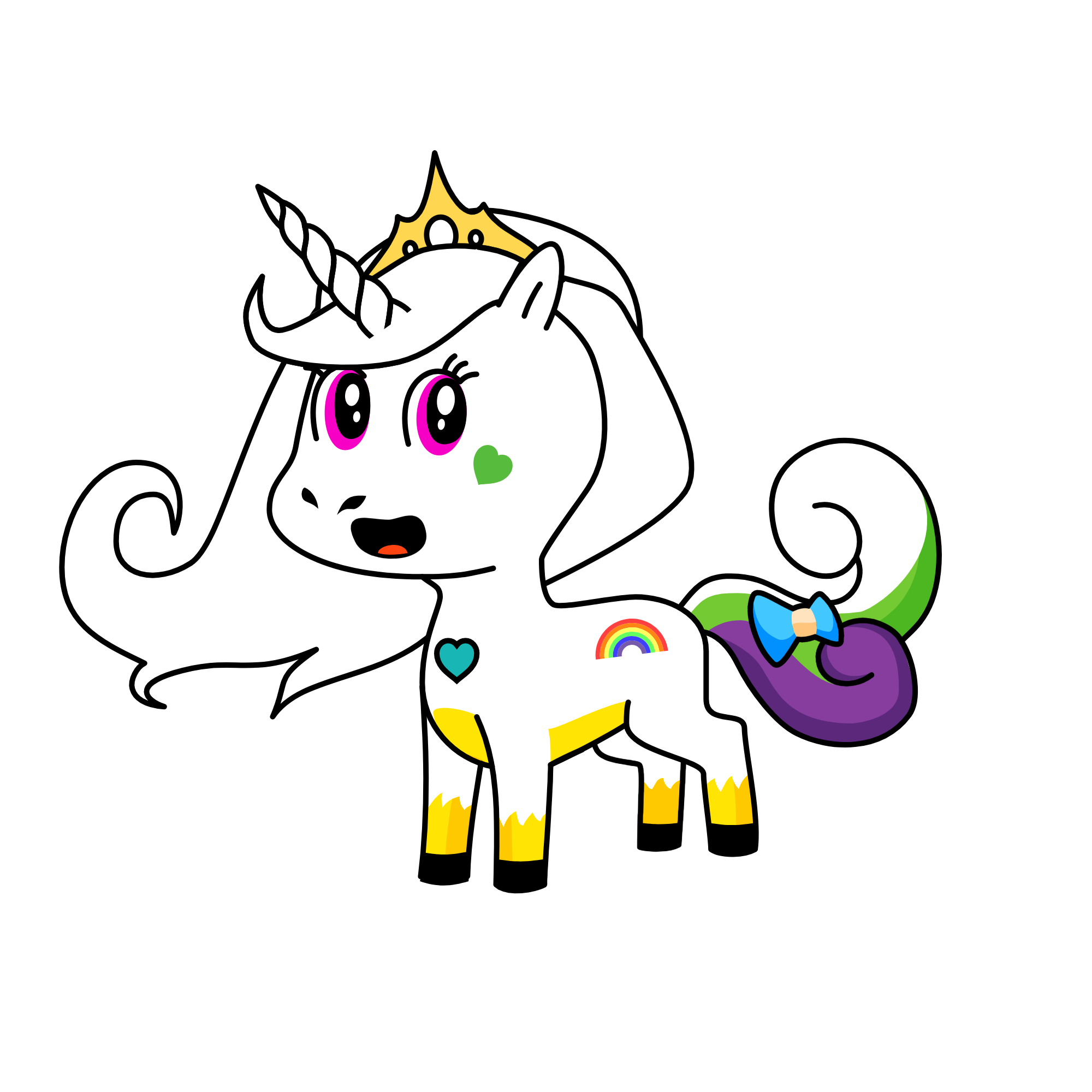 honey, the unicorn