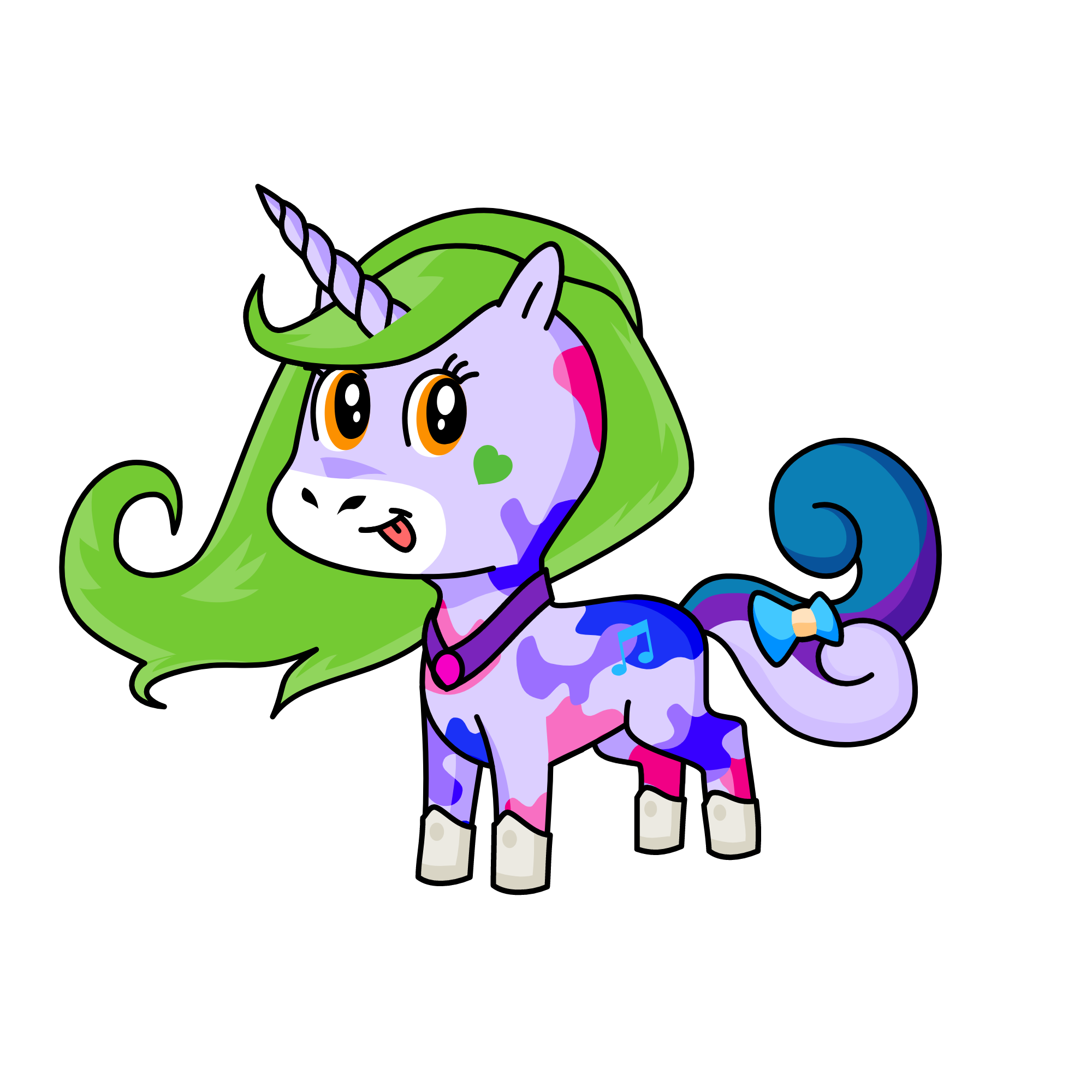 snow, the unicorn
