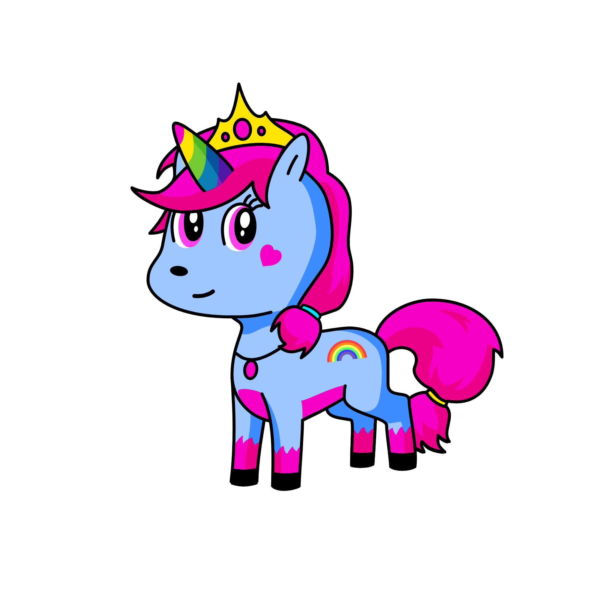 Athina, the unicorn