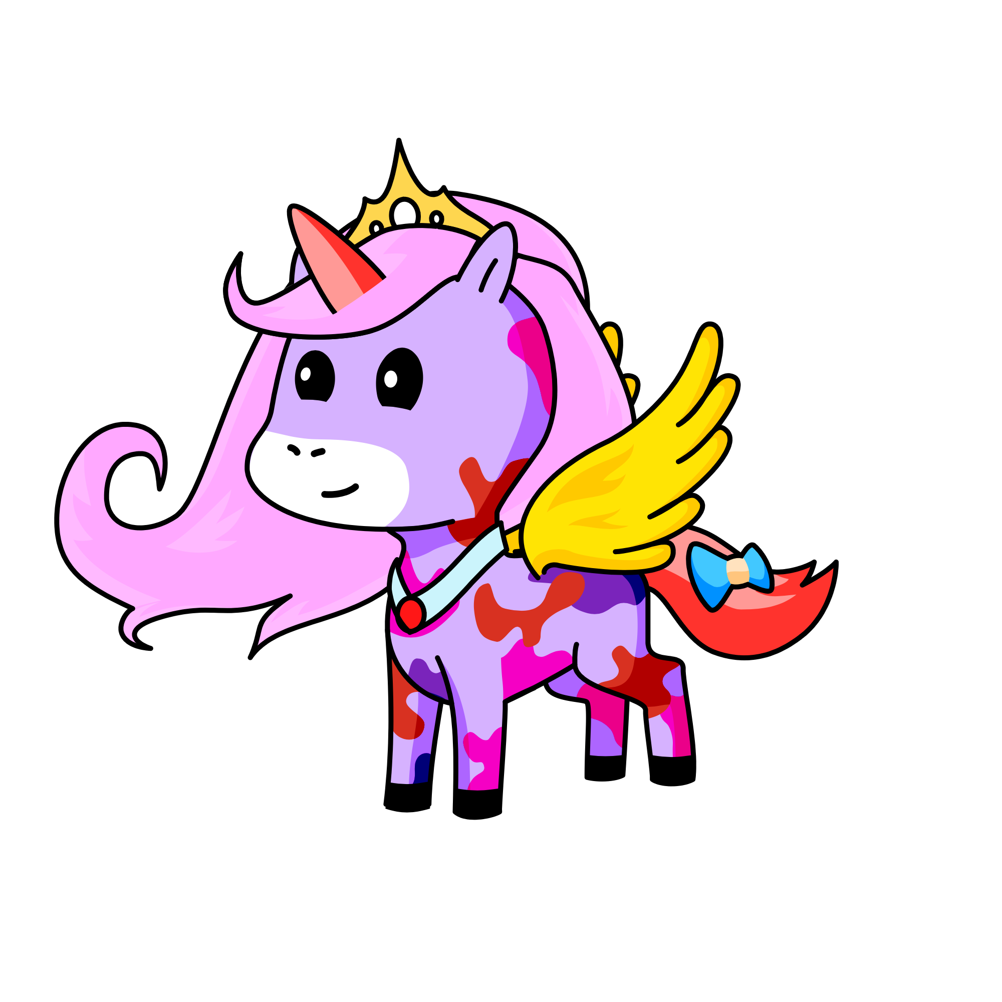 Uni Fly, the unicorn