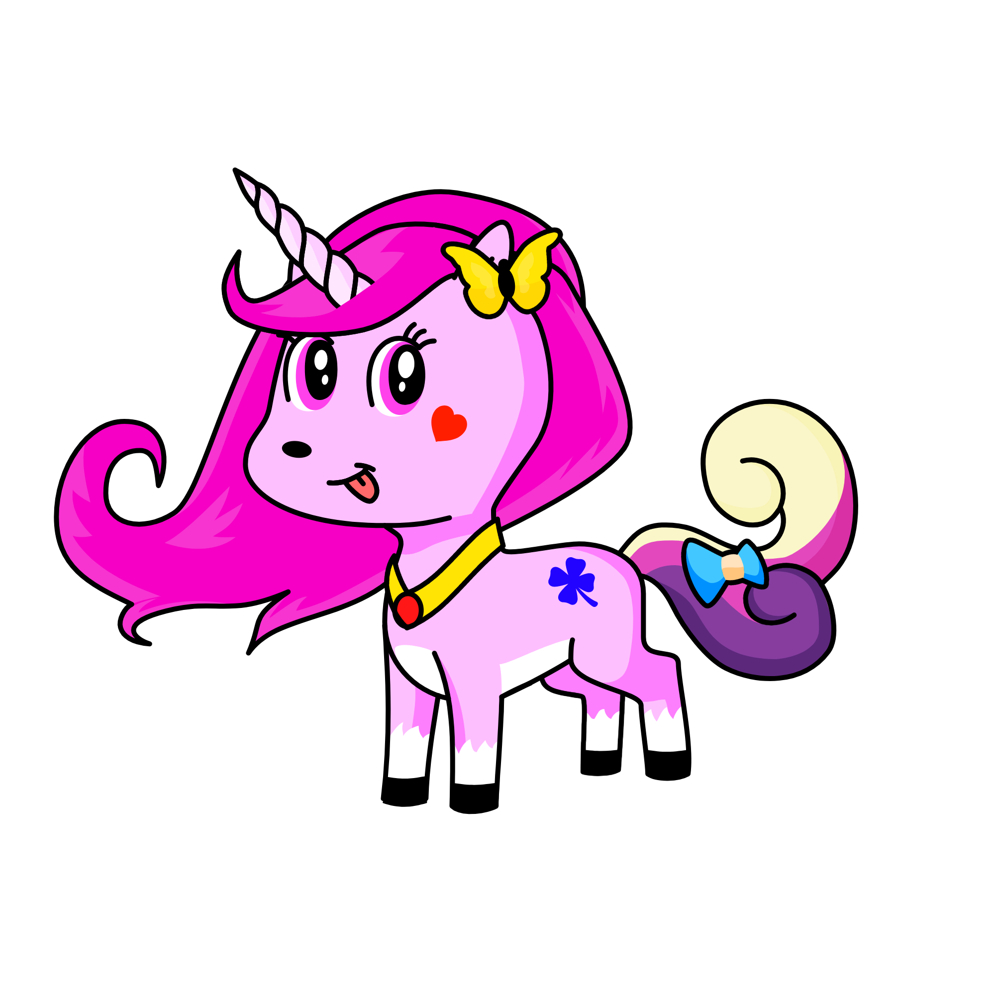 Pinky Pie, the unicorn