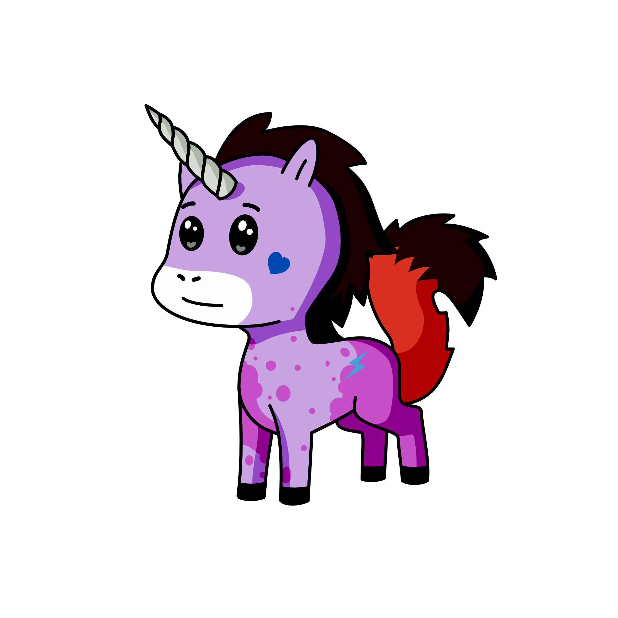 Ded, the unicorn