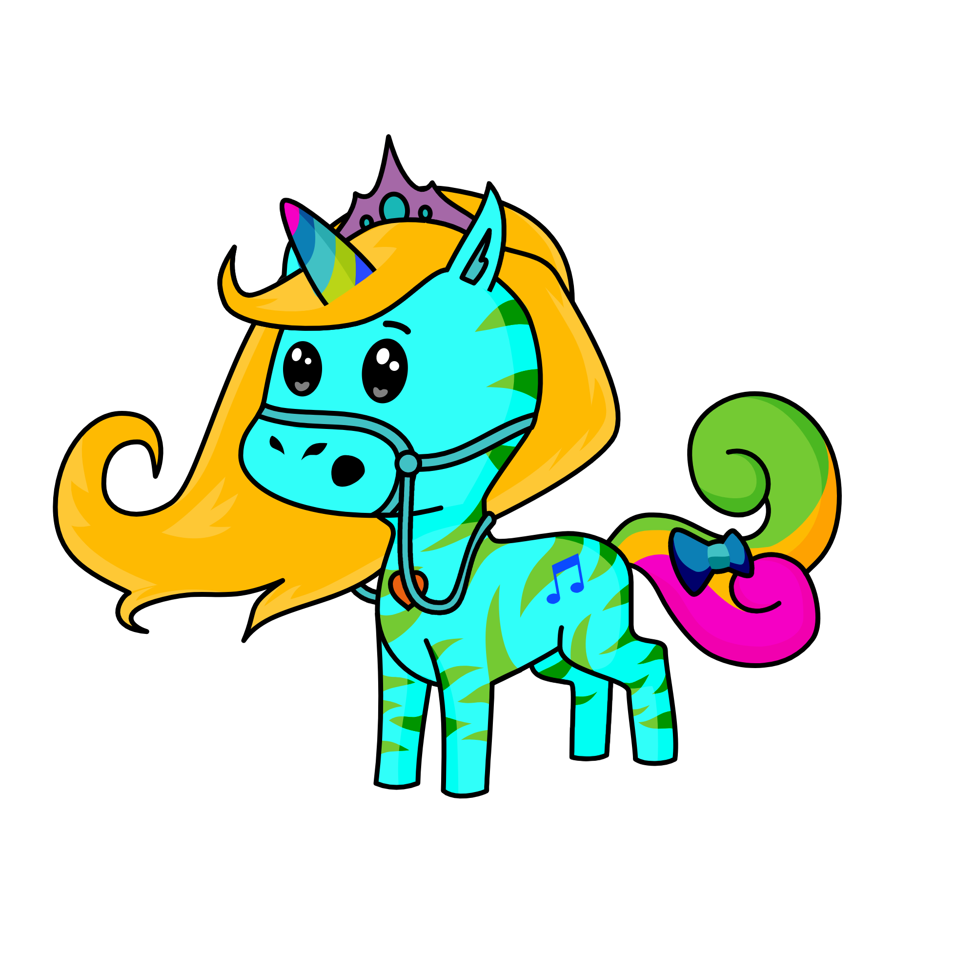 selfie, the unicorn