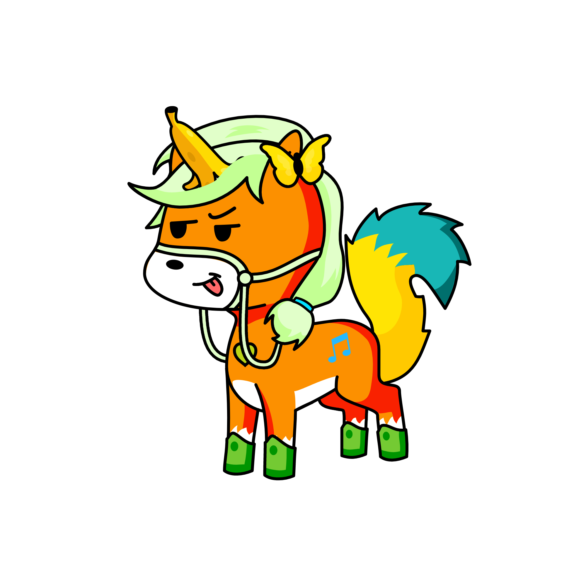 JENNY, the unicorn