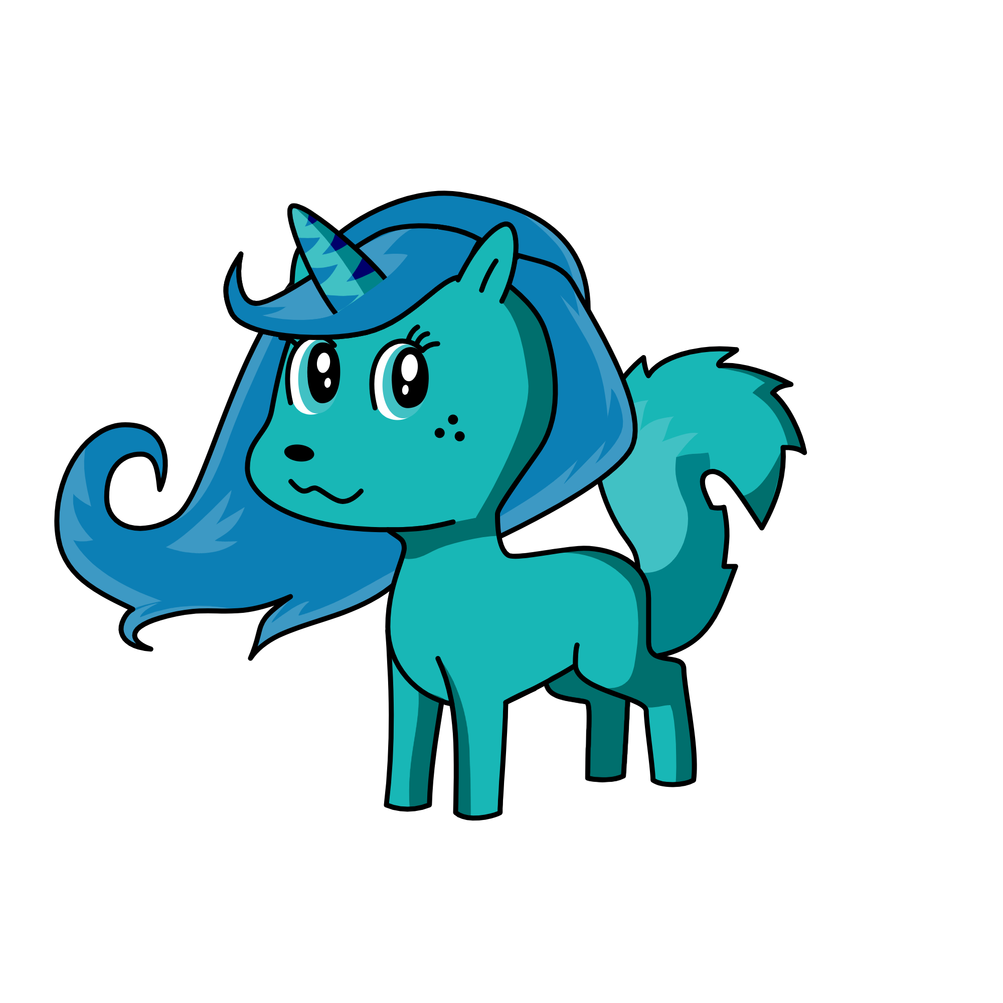 popereon, the unicorn