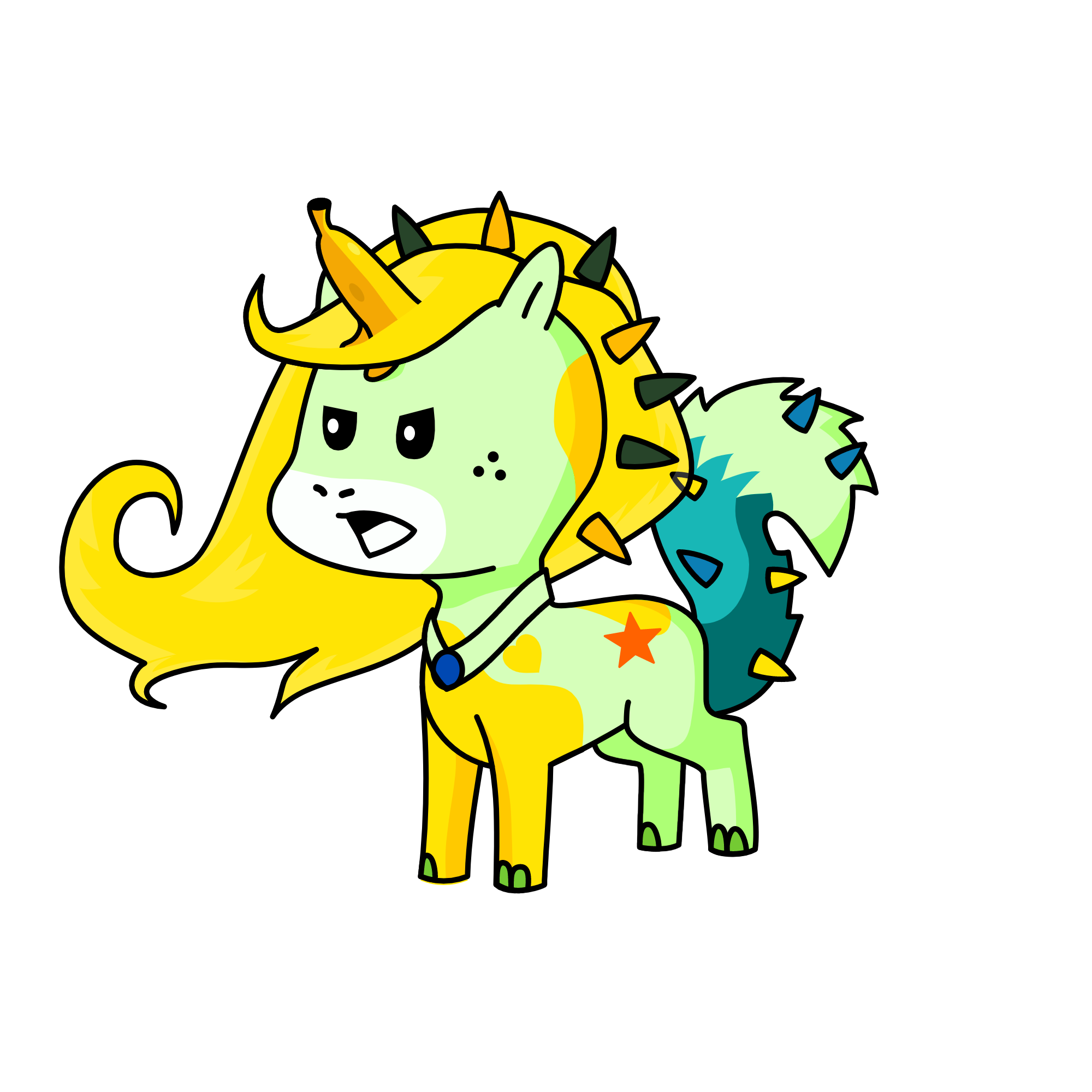 JENNY, the unicorn