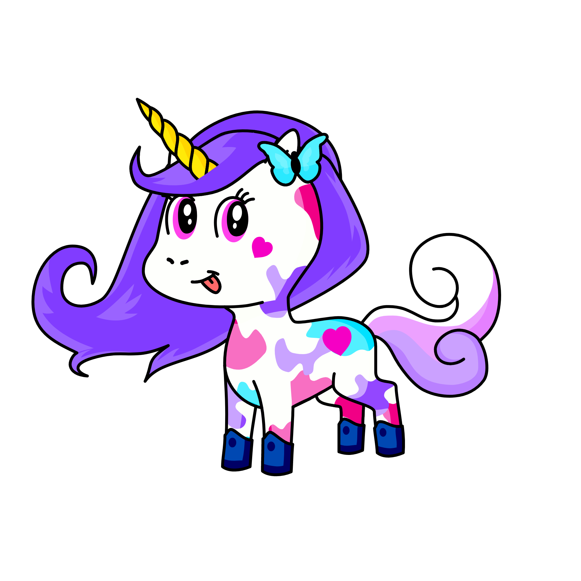 Anustha, the unicorn