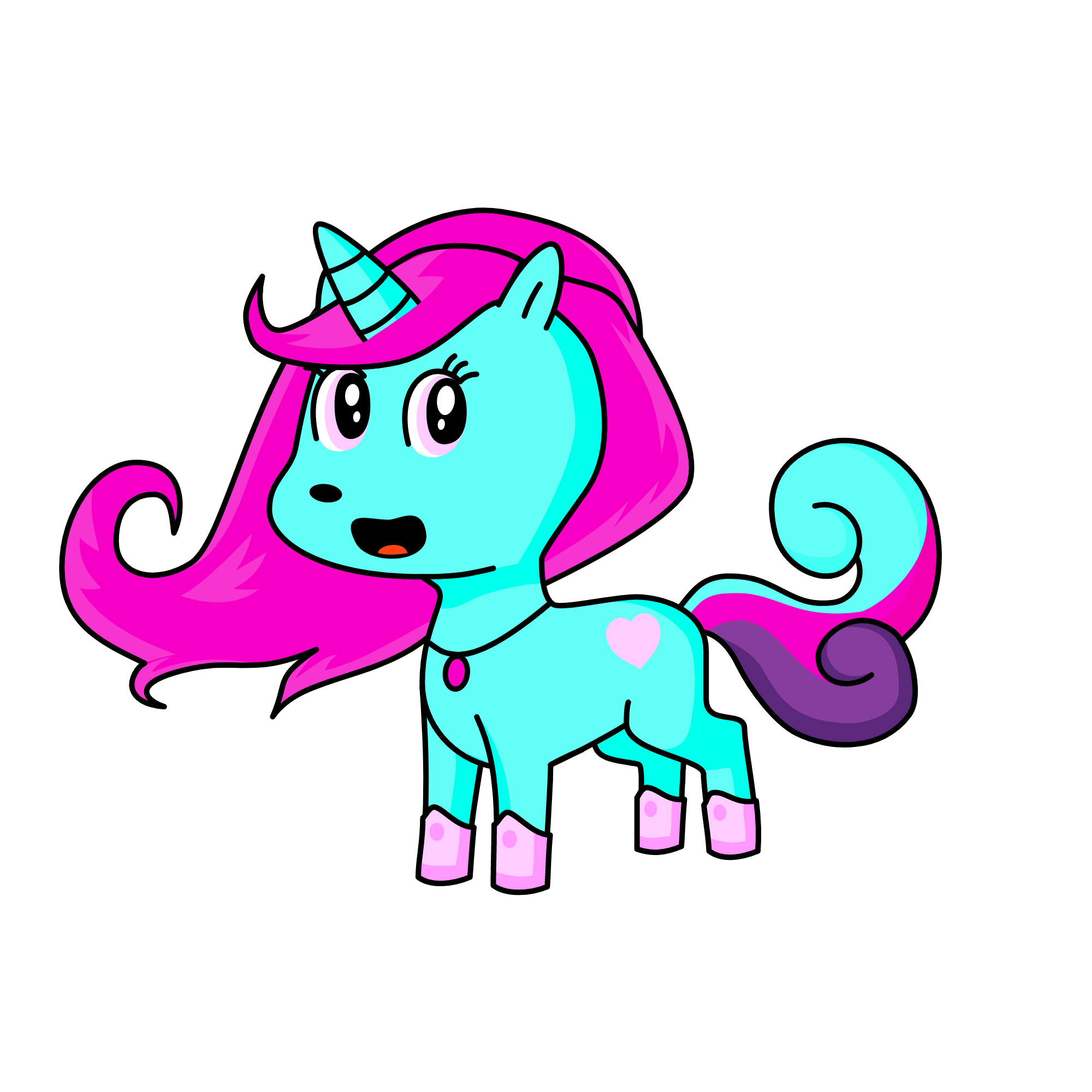 LaLaLa, the unicorn