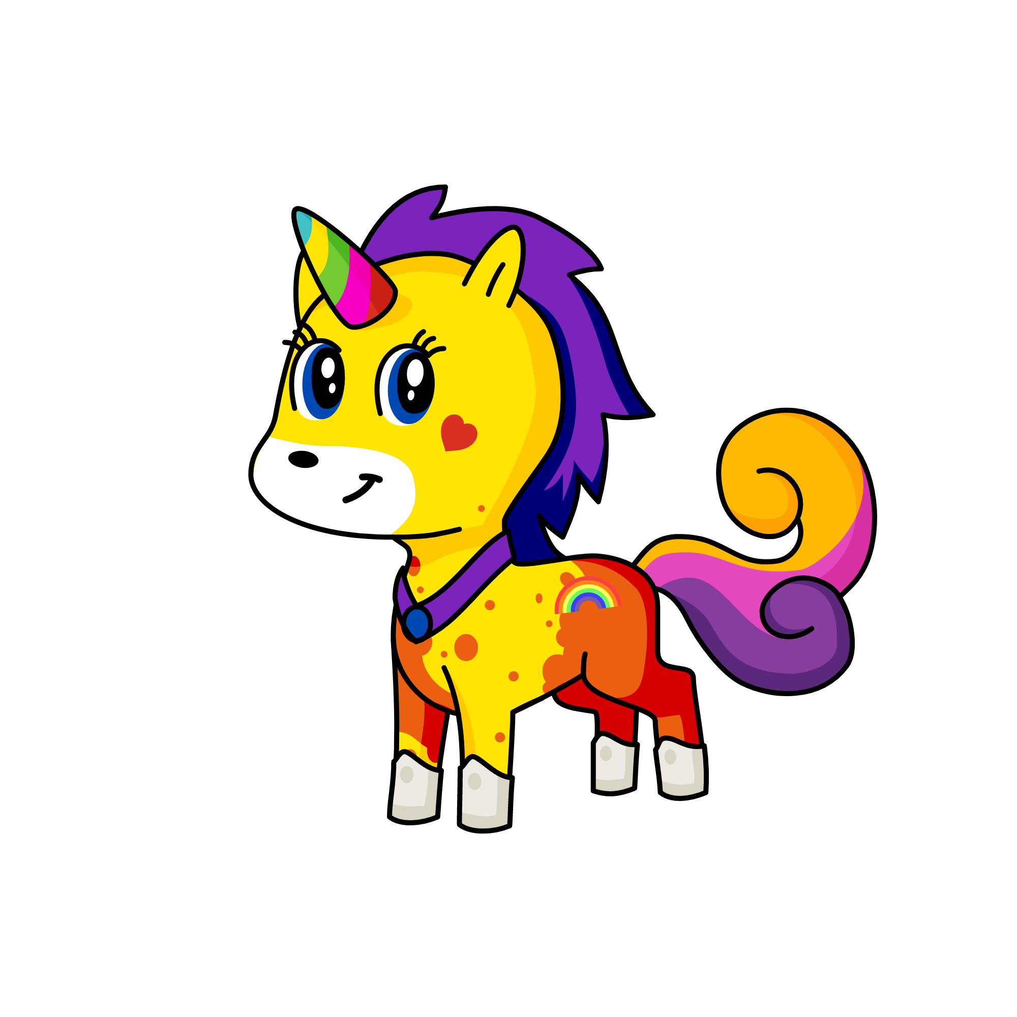 Melodi, the unicorn