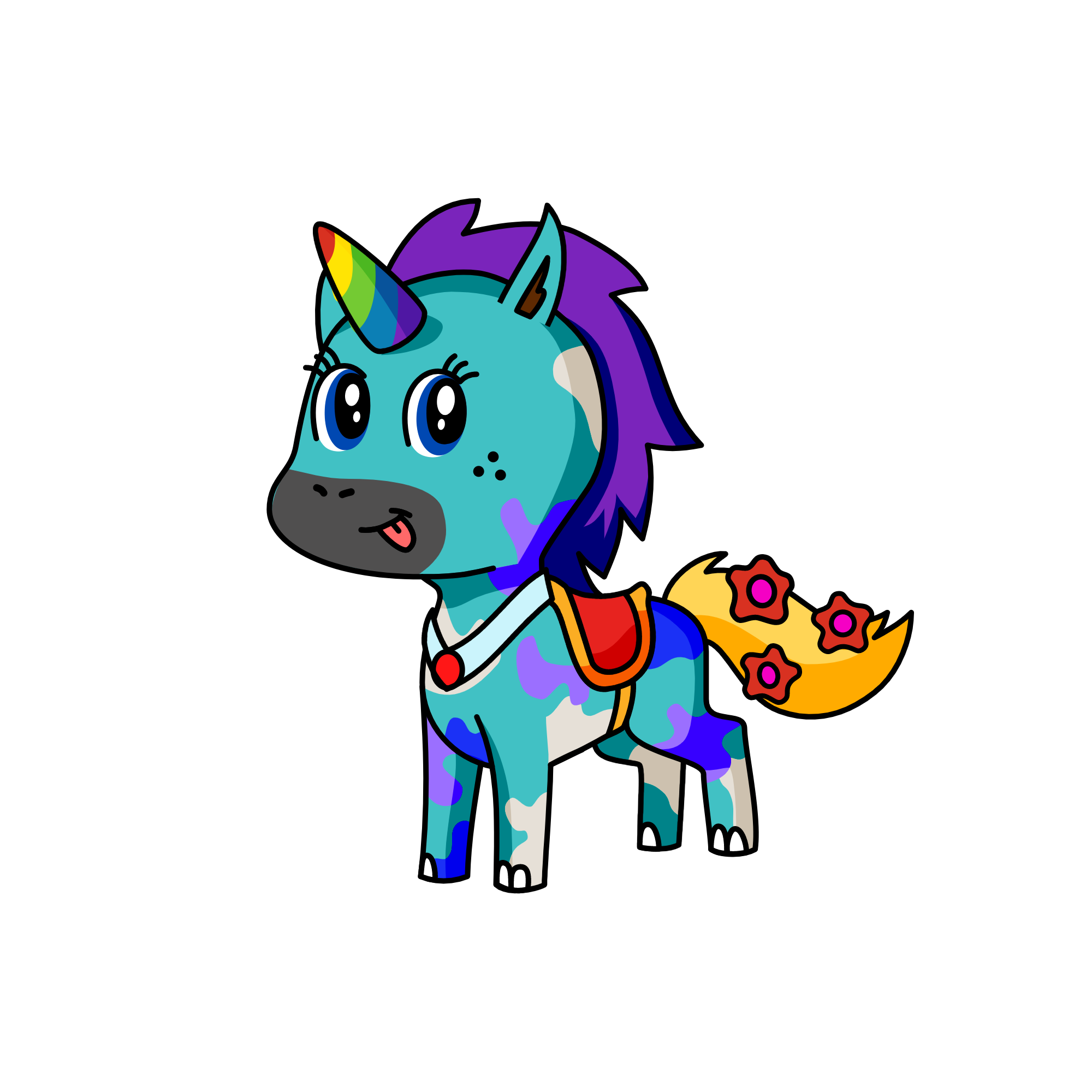 tya, the unicorn