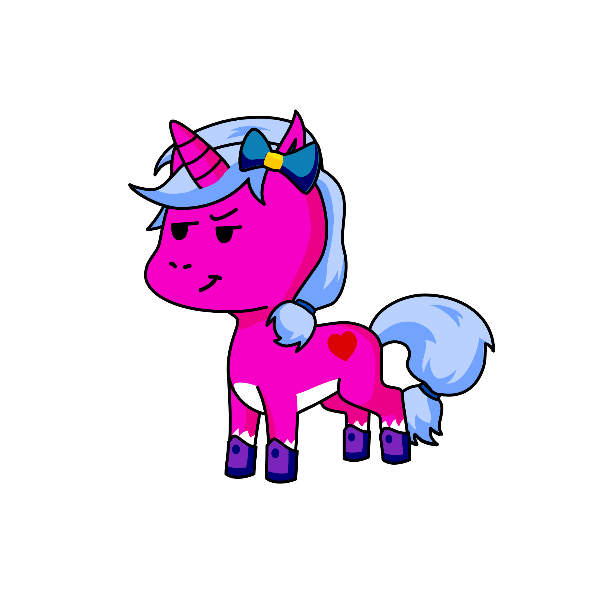 brave, the unicorn