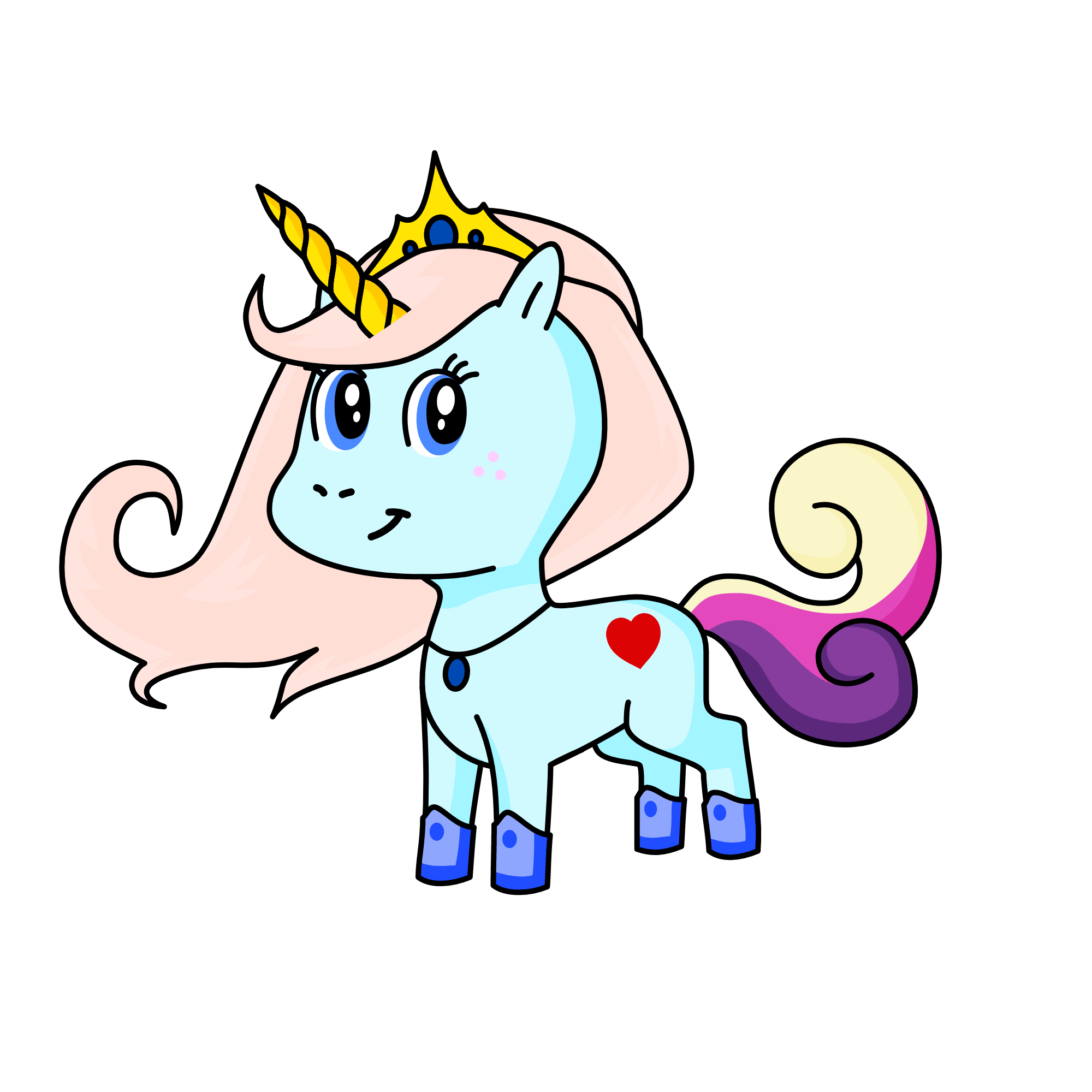 Lollipop, the unicorn