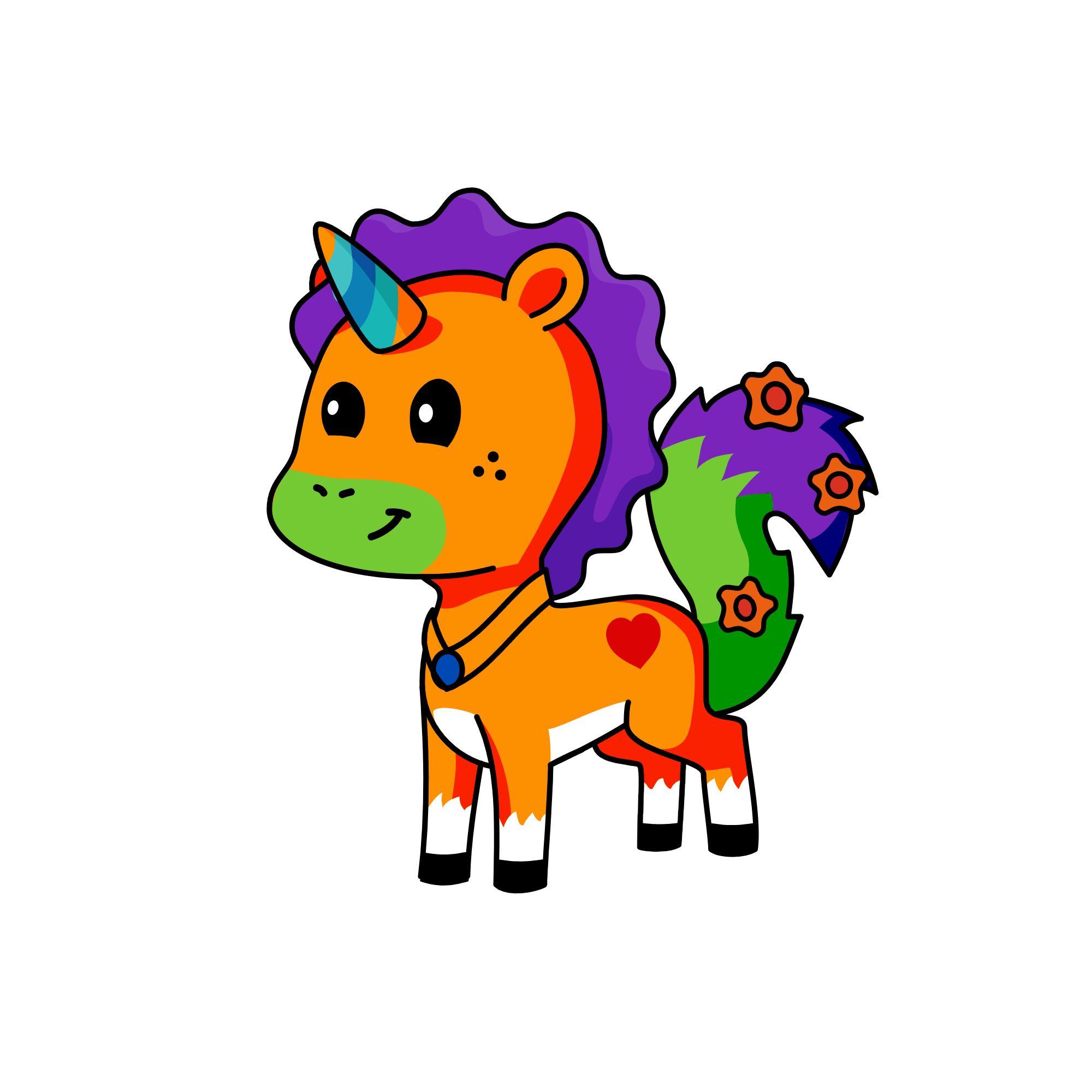 teelya, the unicorn