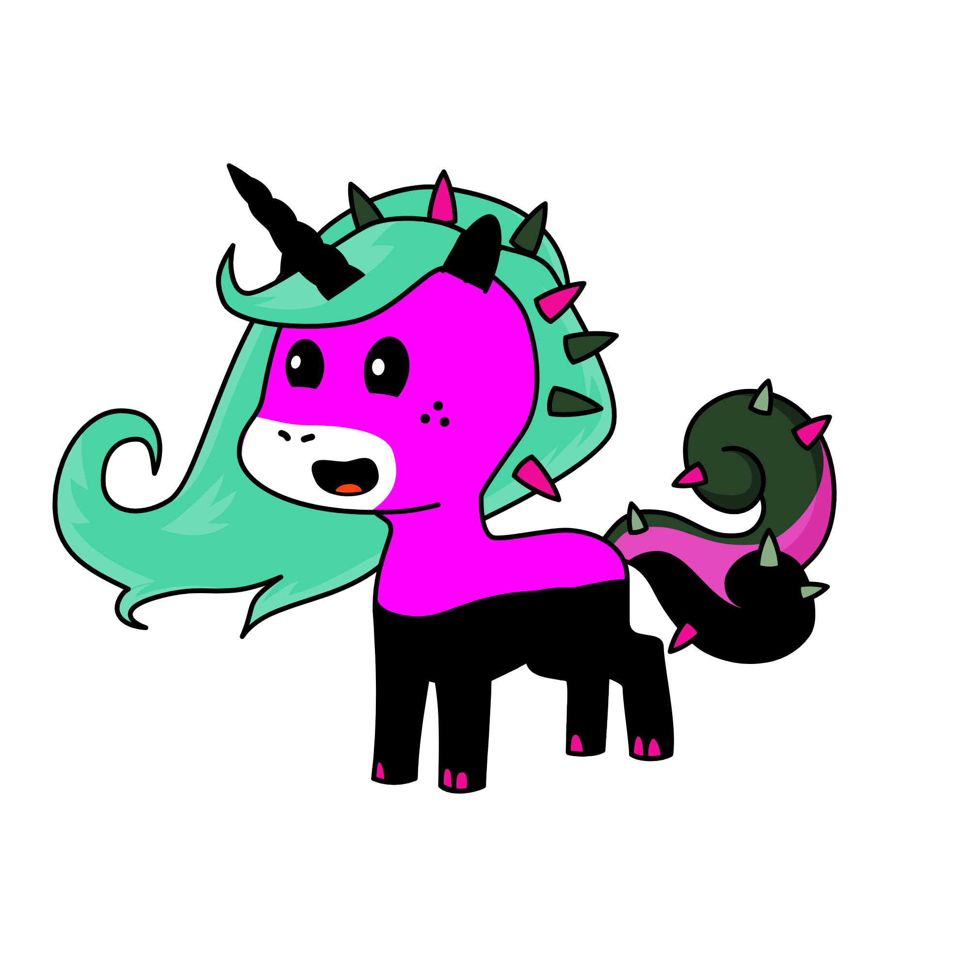 moon, the unicorn