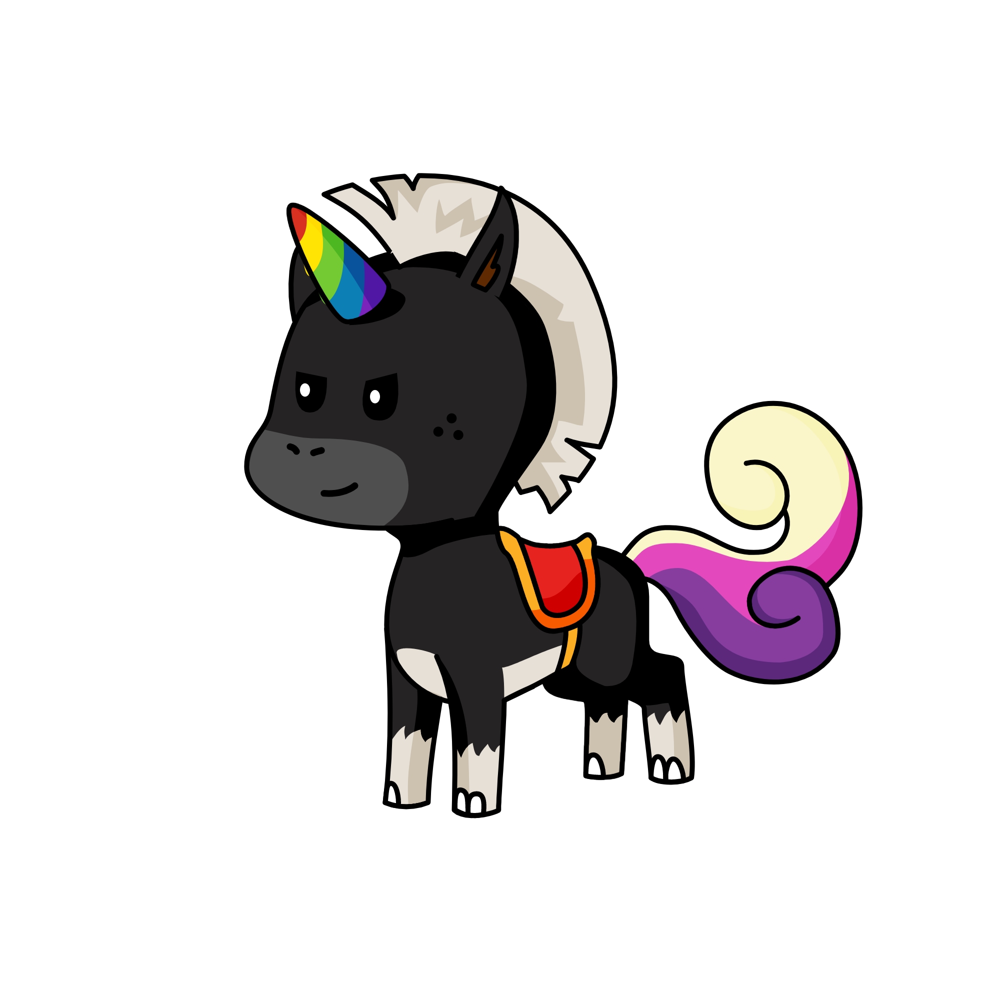 dAWEY 21, the unicorn