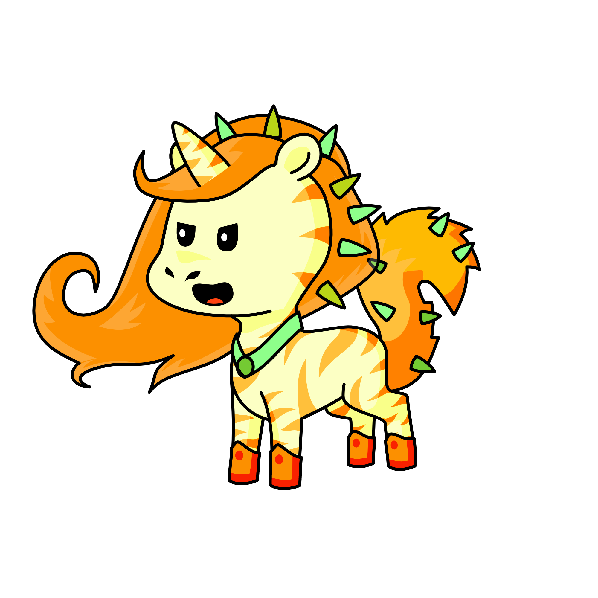 Rose, the unicorn
