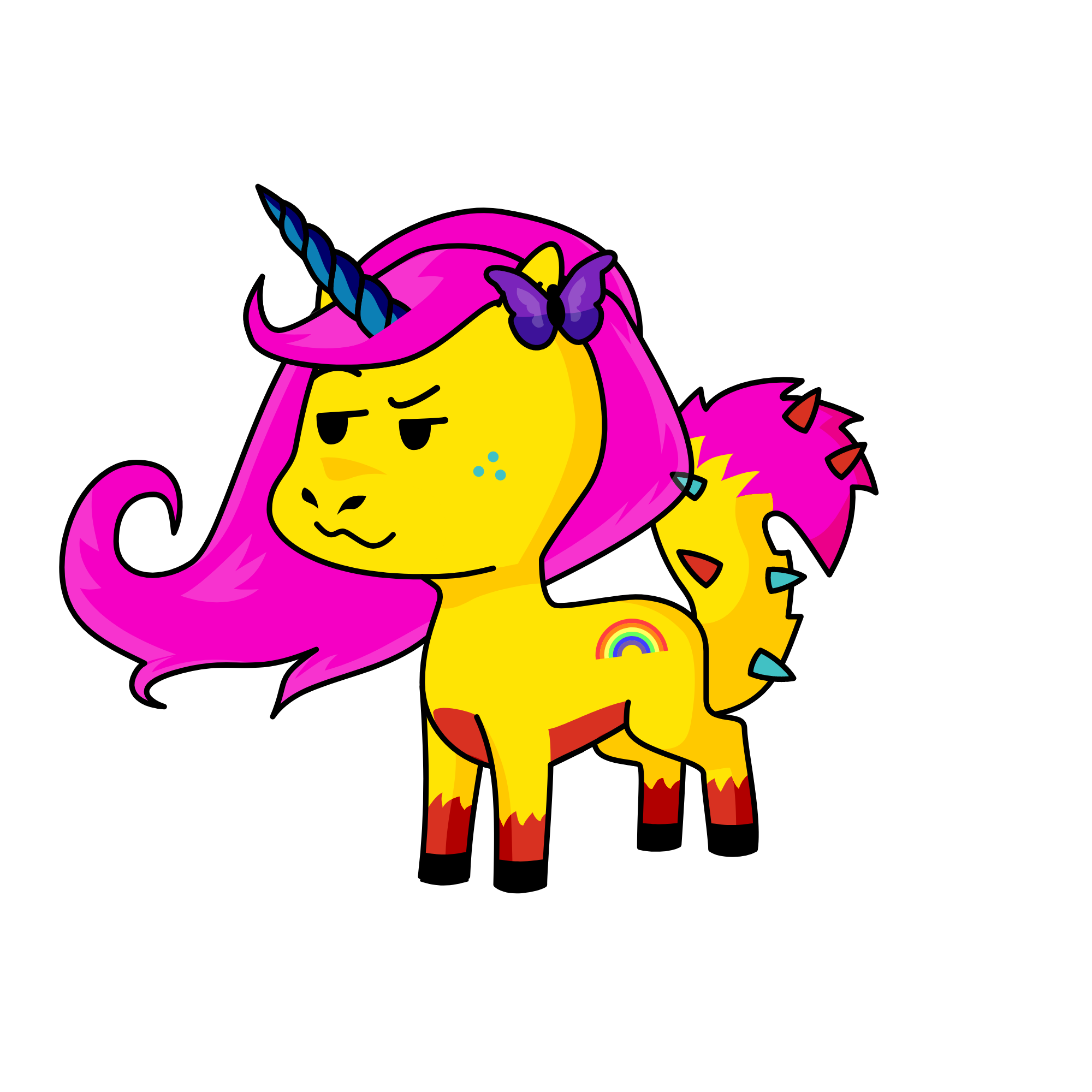 a, the unicorn