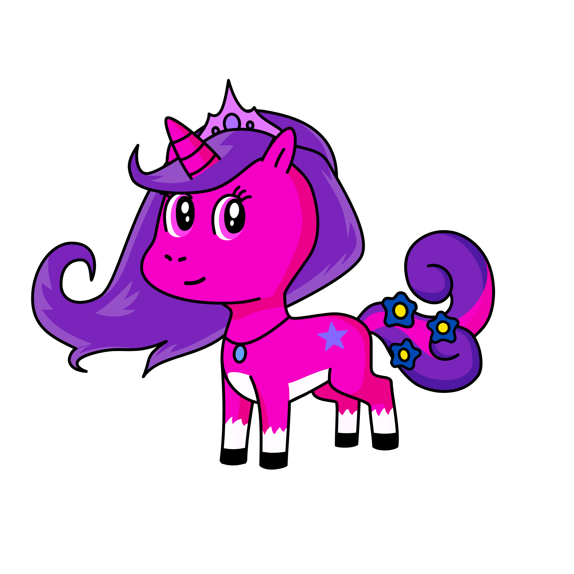PONIBELL, the unicorn