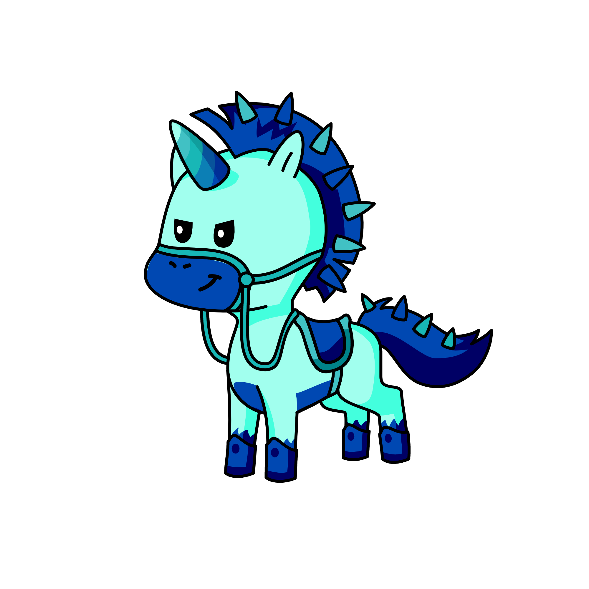 thunder bolt, the unicorn