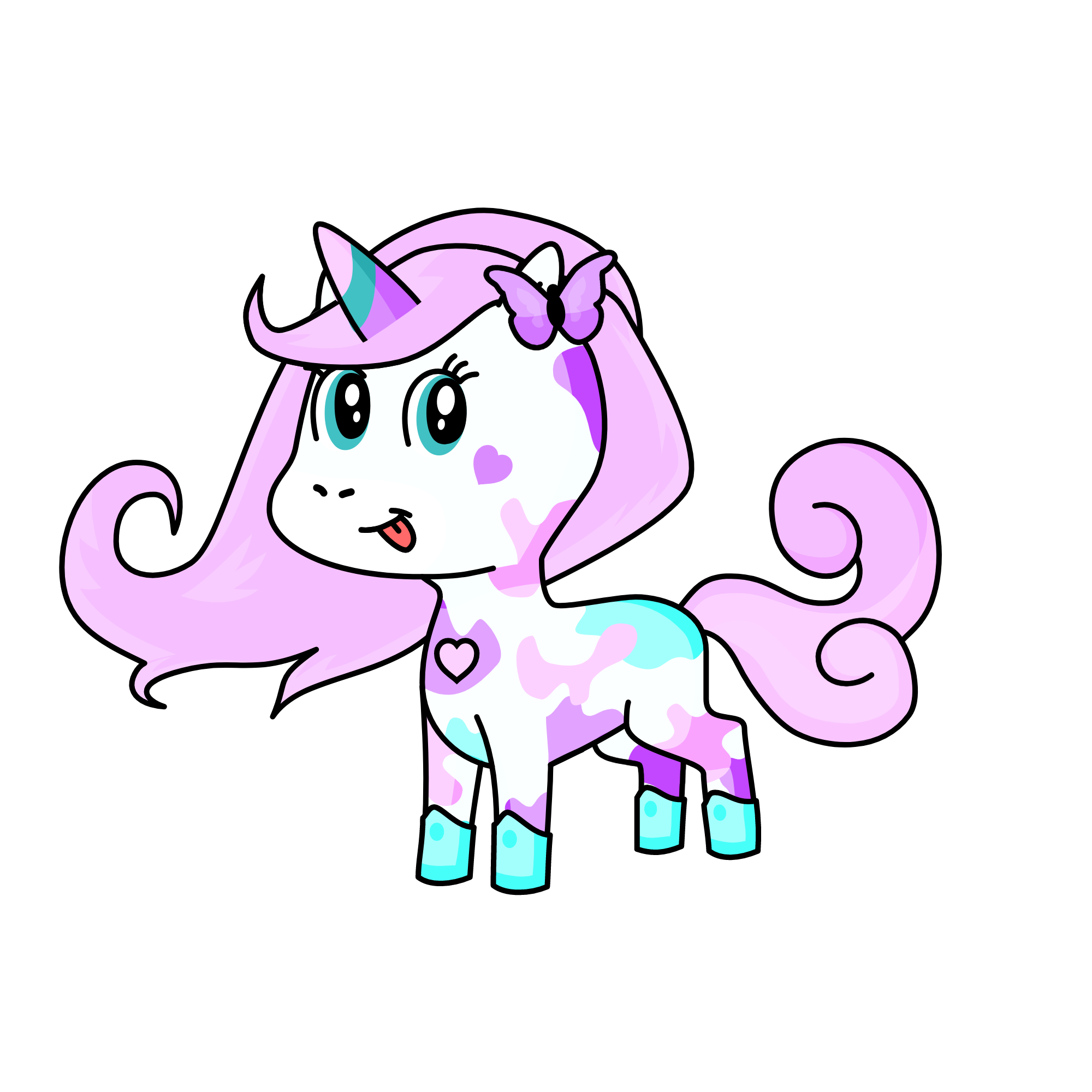 cotton candy, the unicorn