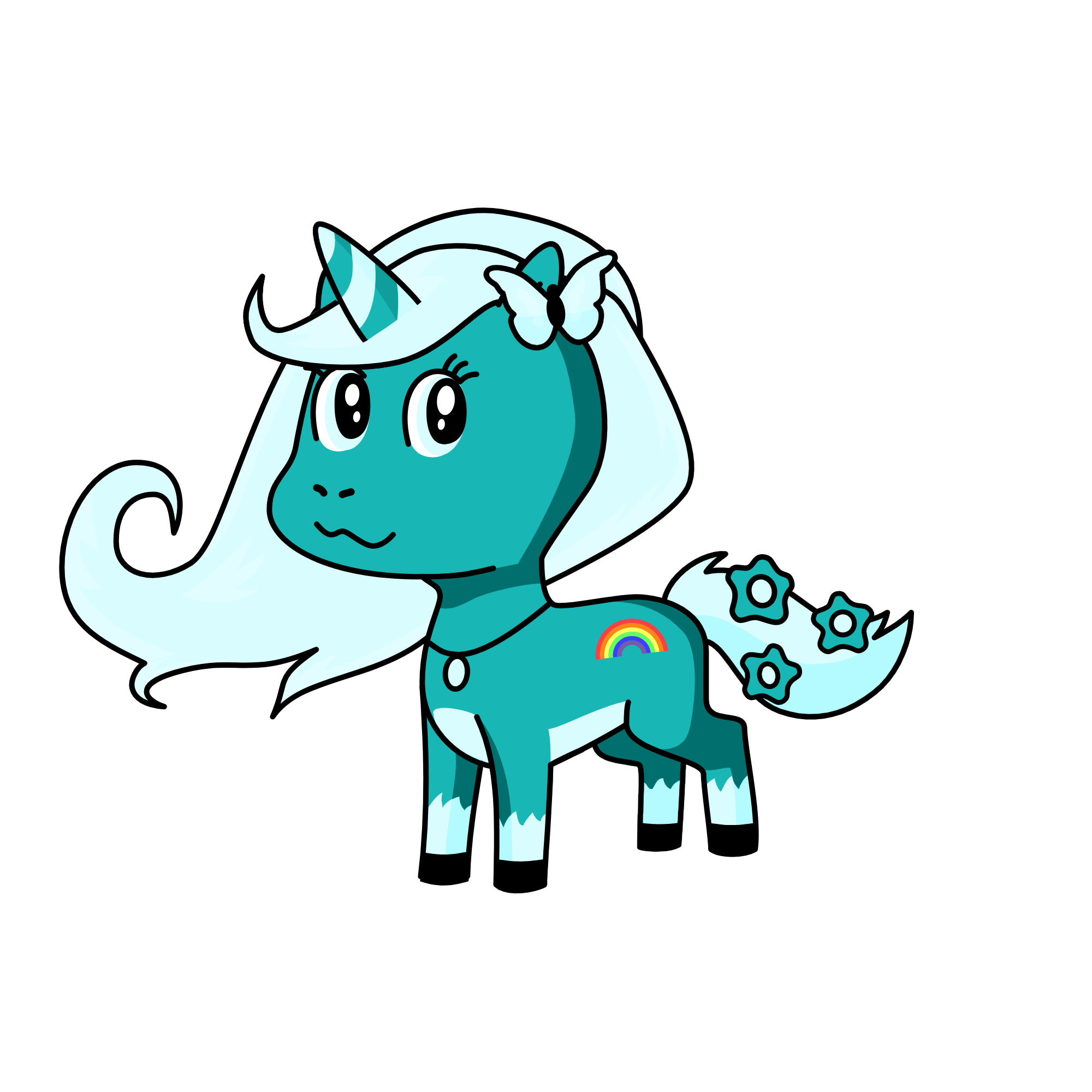 Icy, the unicorn