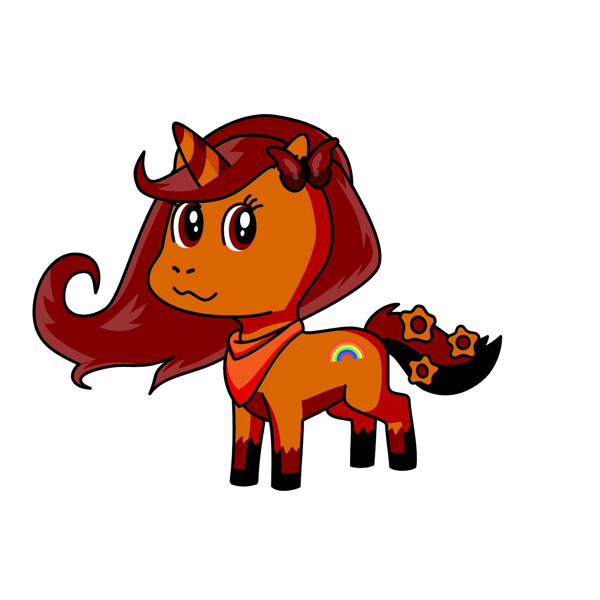 Sahara, the unicorn