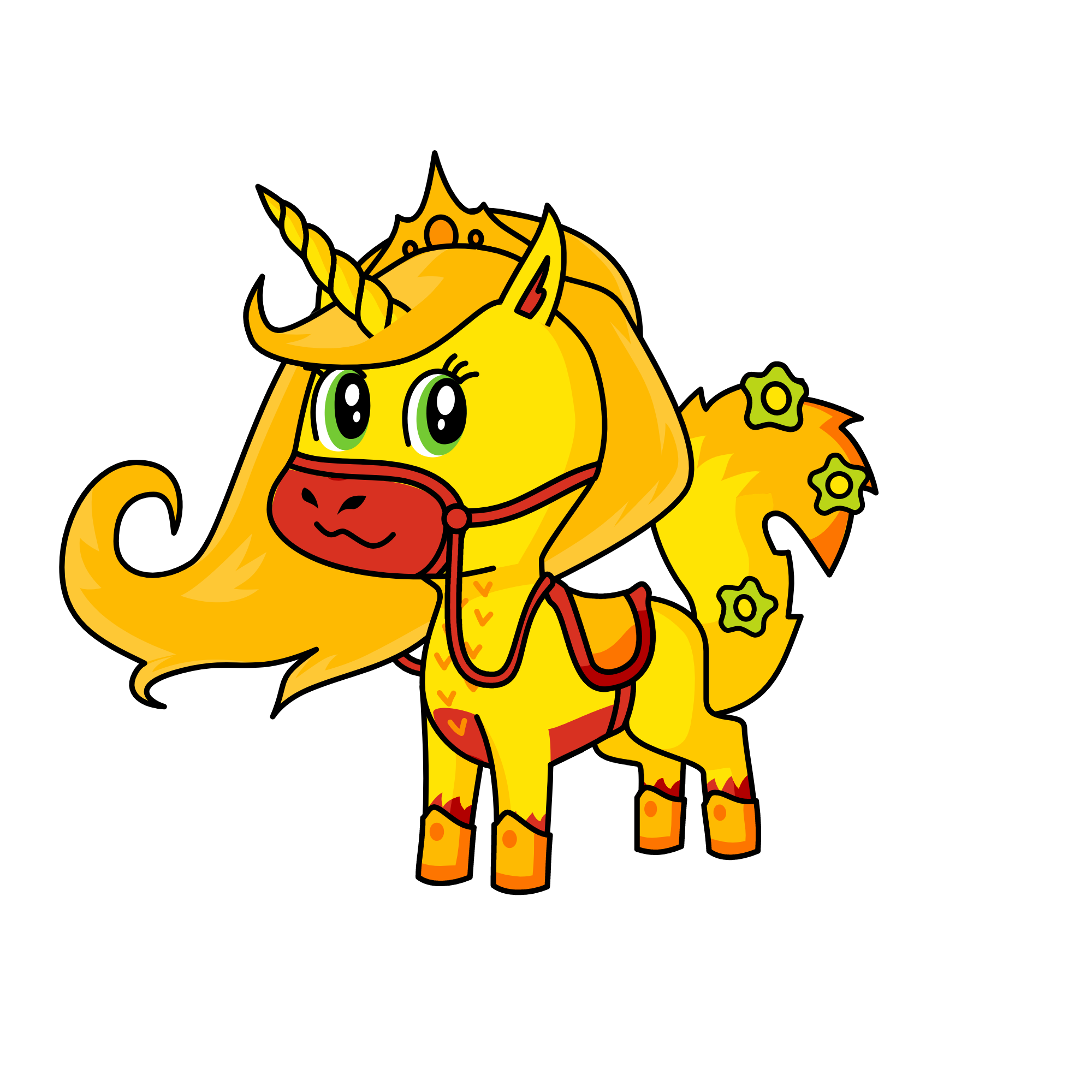 browser kitty, the unicorn