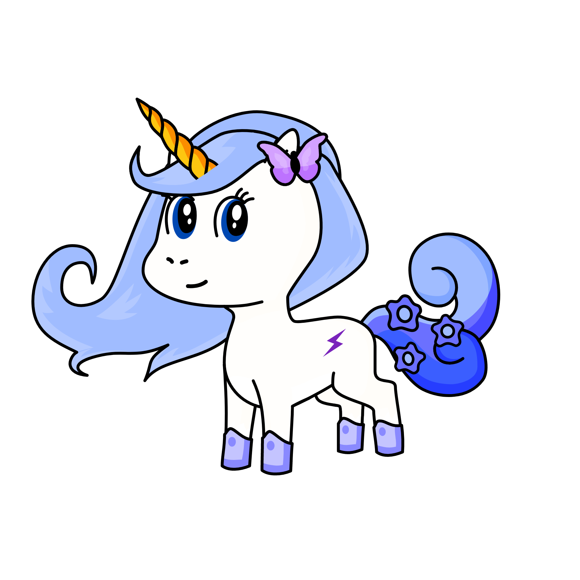 Luna, the unicorn
