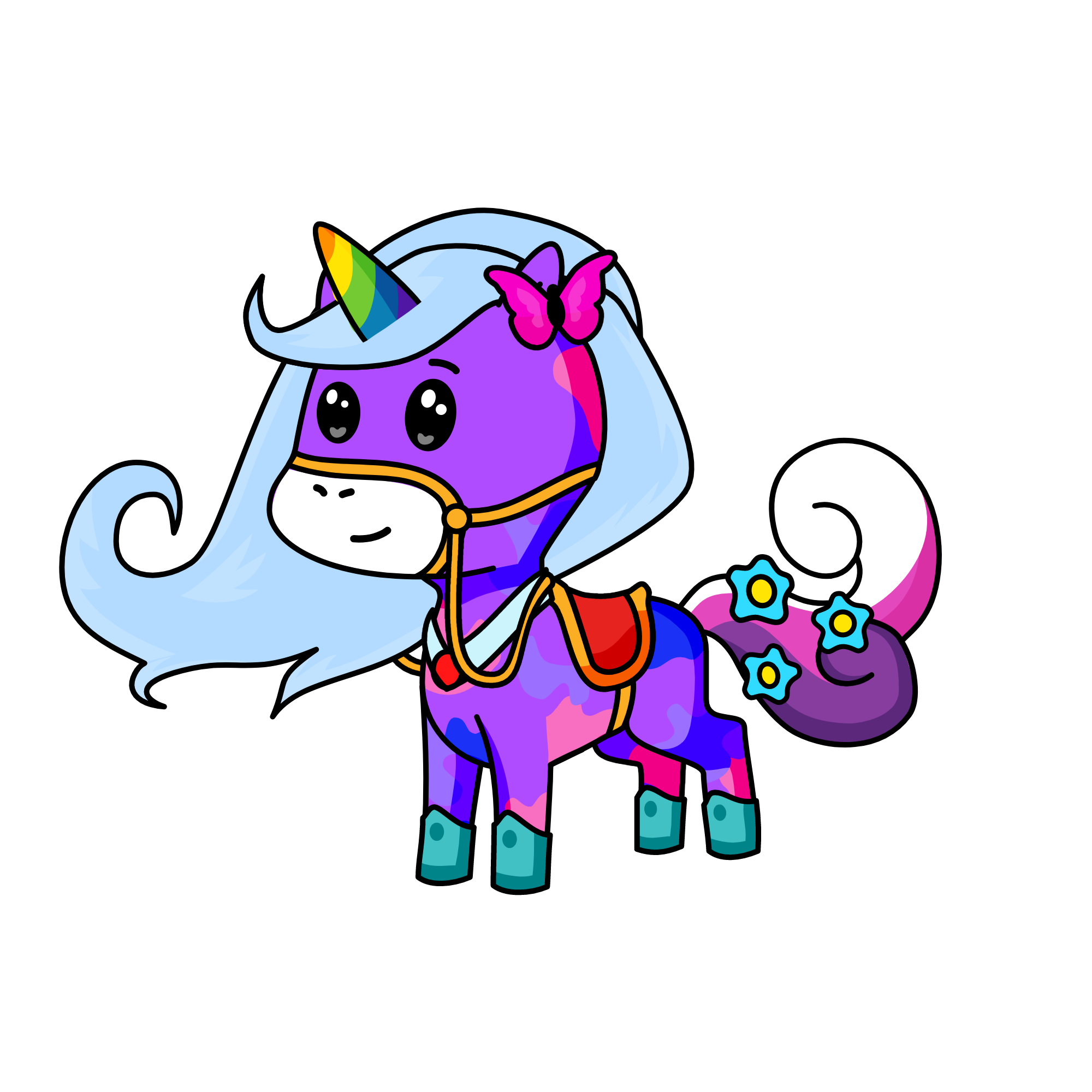 Rose, the unicorn