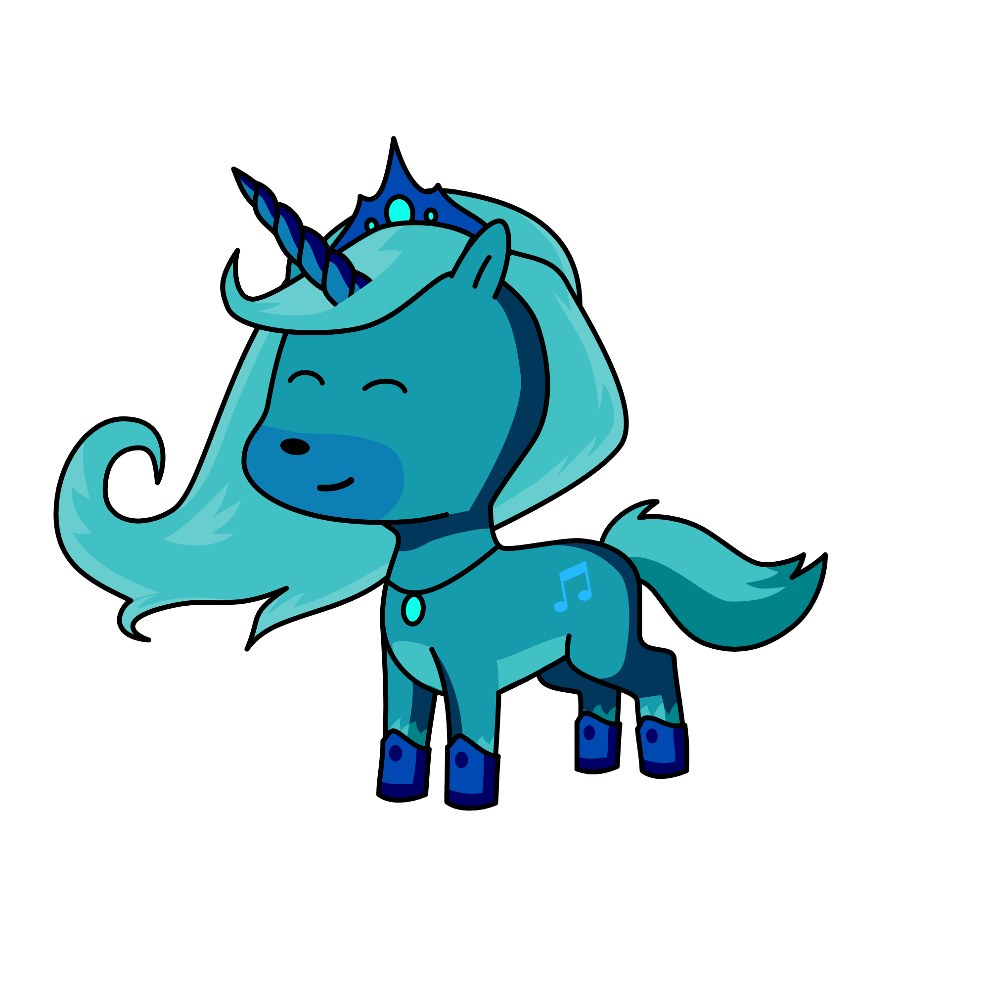 snow, the unicorn