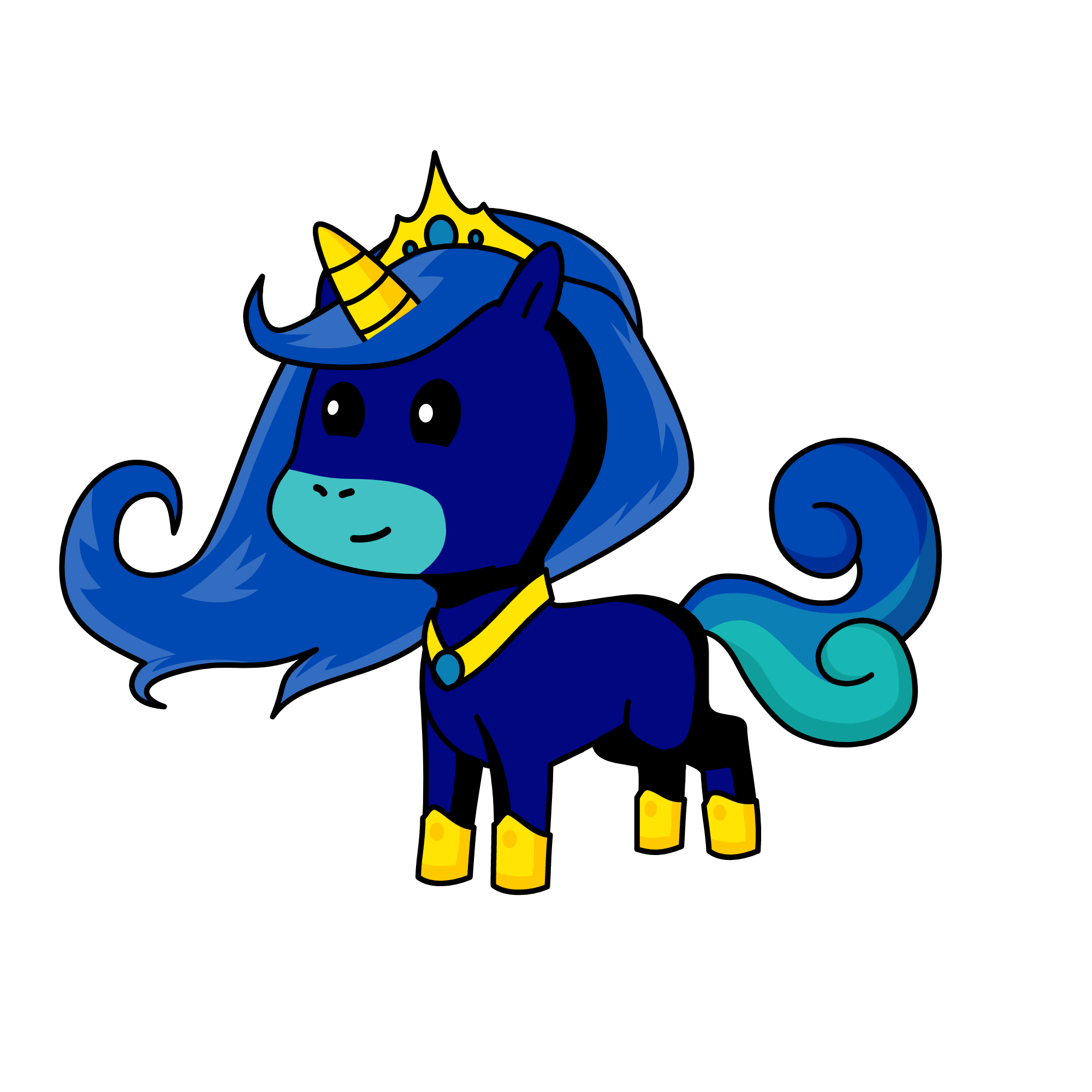 luna, the unicorn