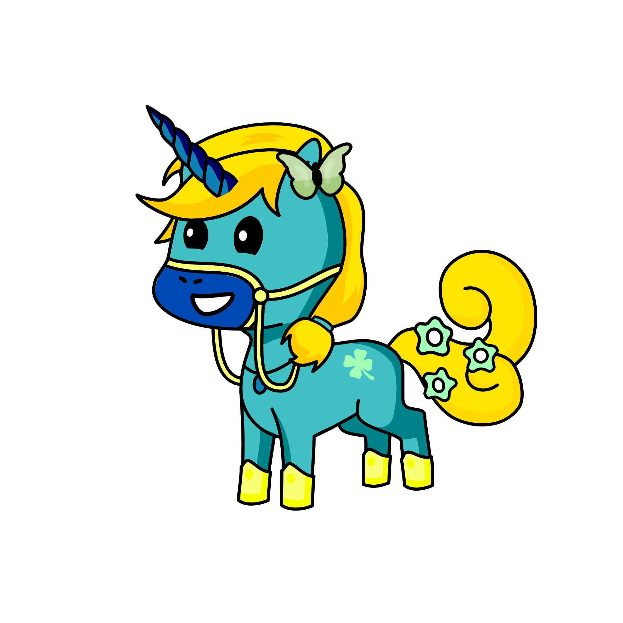 Blondie , the unicorn