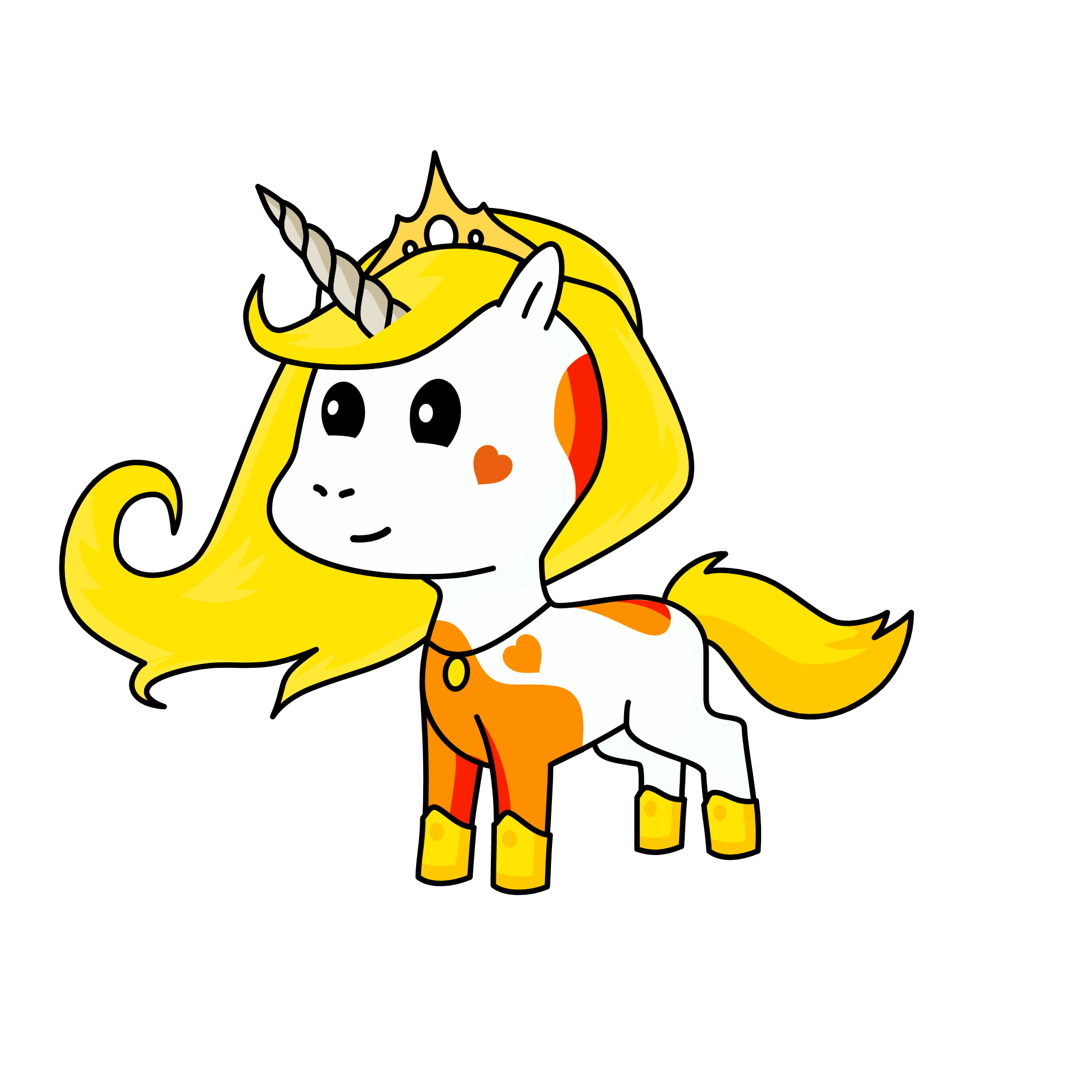 sun, the unicorn