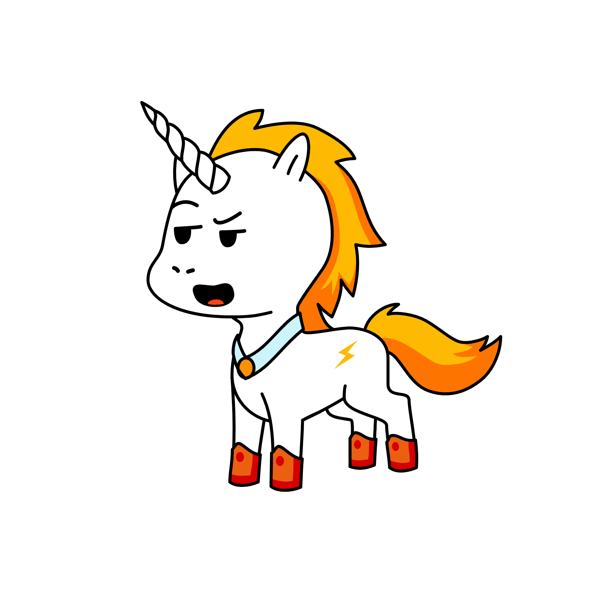 electrickity, the unicorn