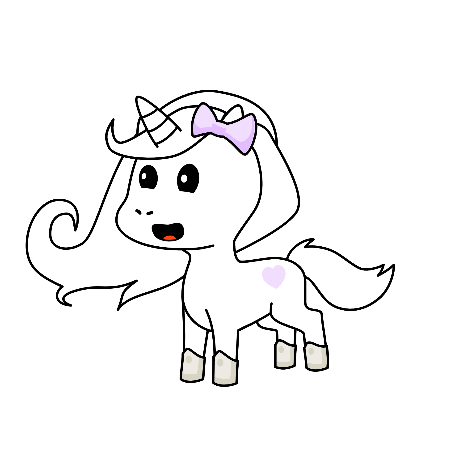 cloud, the unicorn