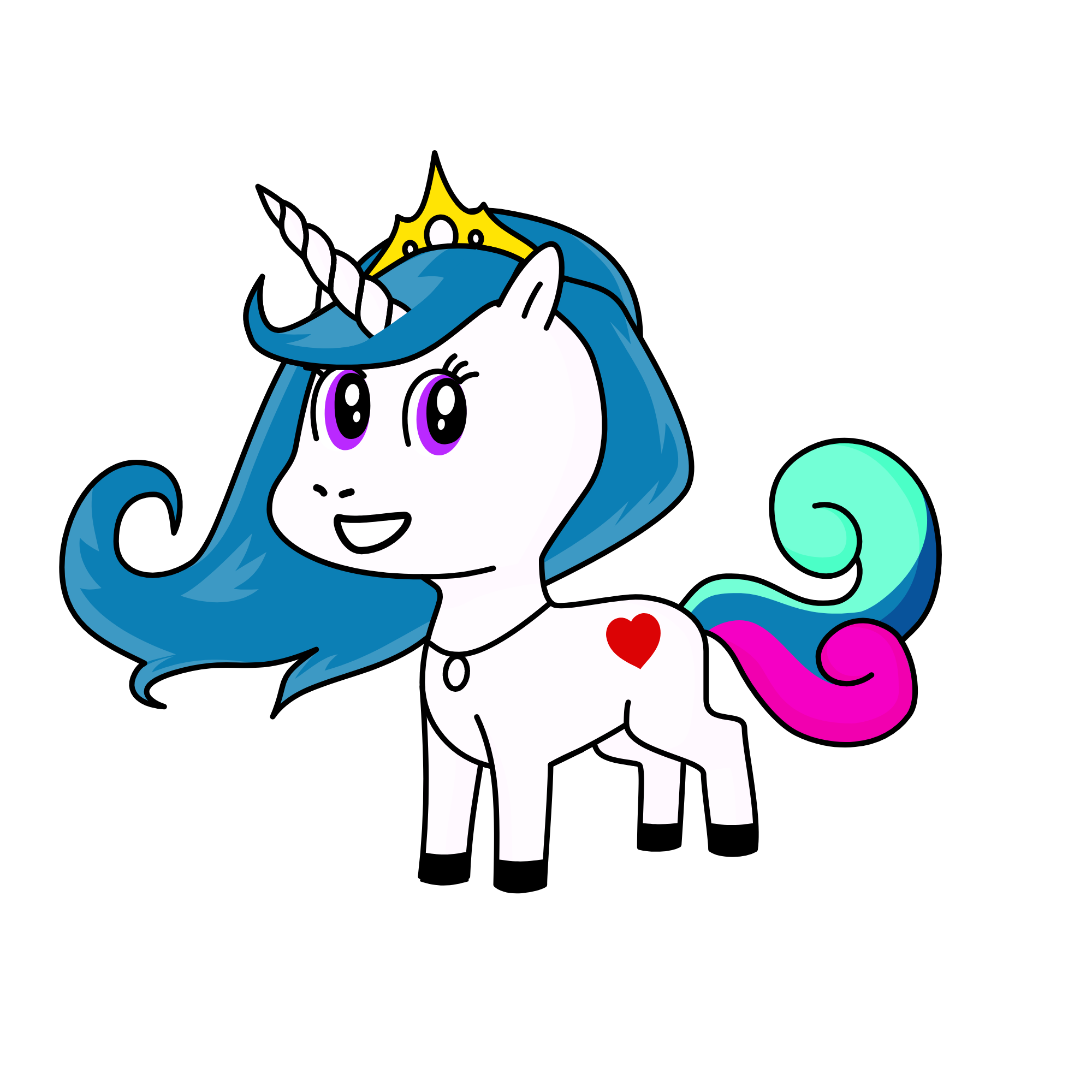 Princess celestia, the unicorn