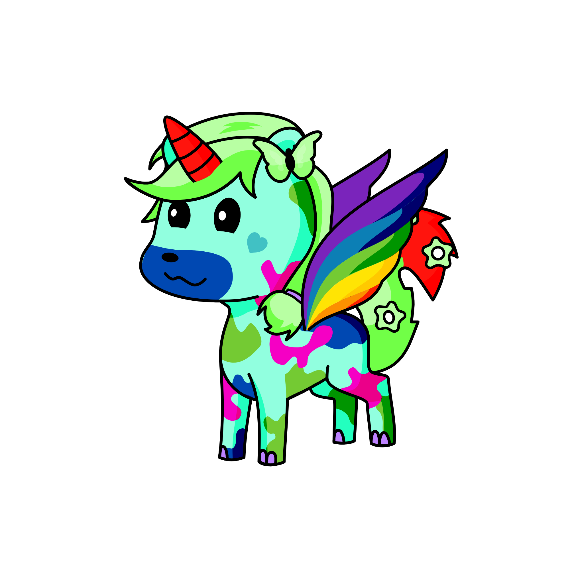 Dulcea, the unicorn