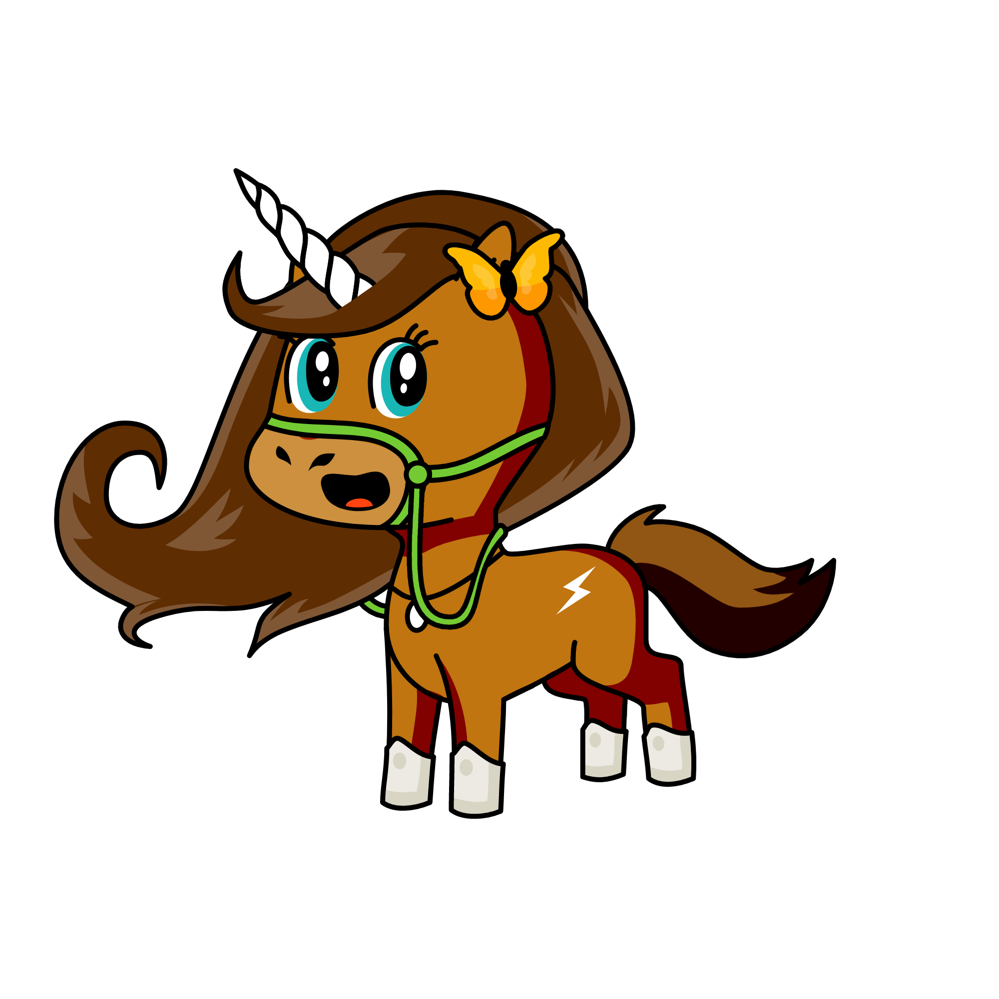 Buttercup, the unicorn