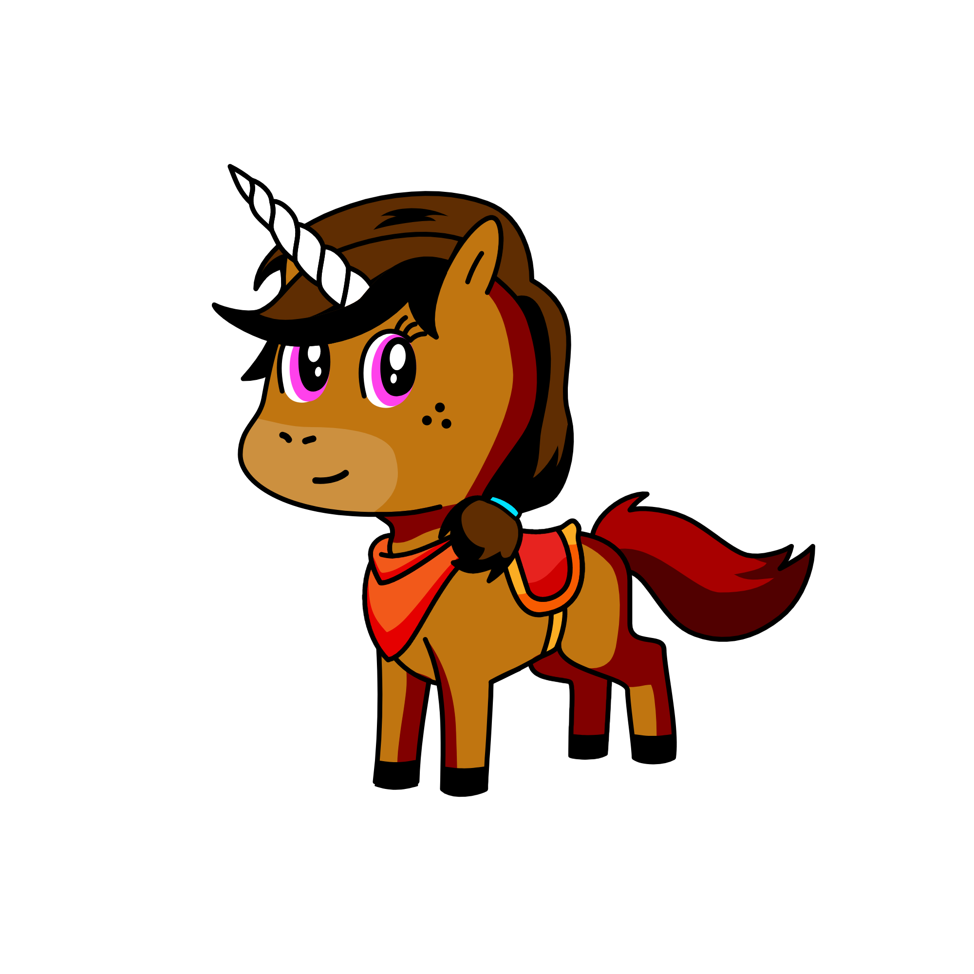 cam, the unicorn