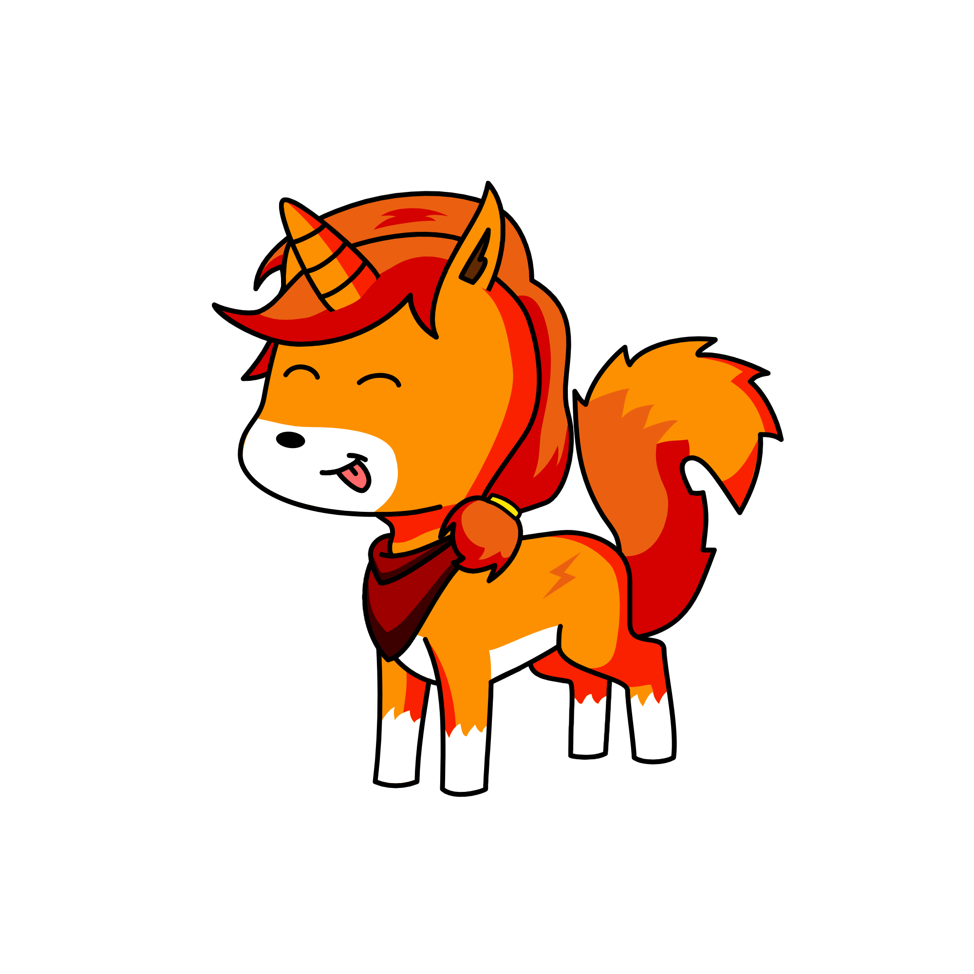 Foxy, the unicorn