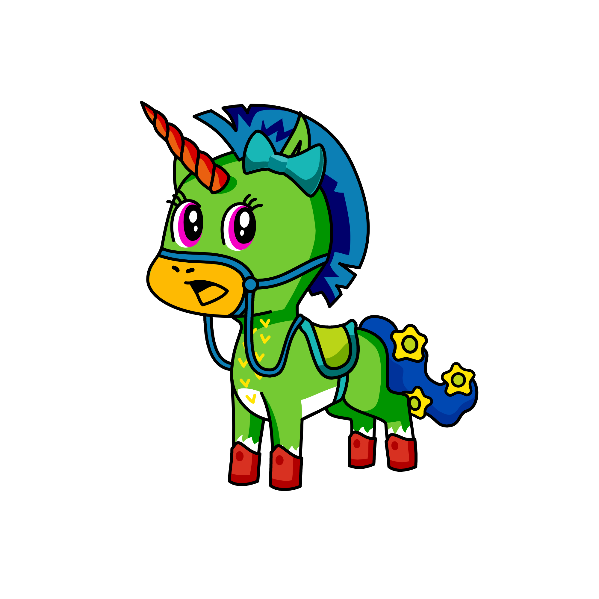 what just happend, the unicorn